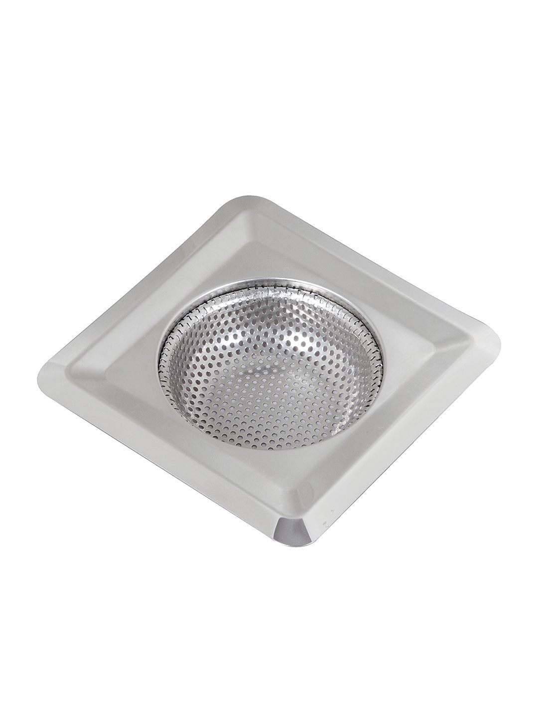 Kuber Industries Silver-Toned Kitchen Sink Drain Catcher Strainer-image-5