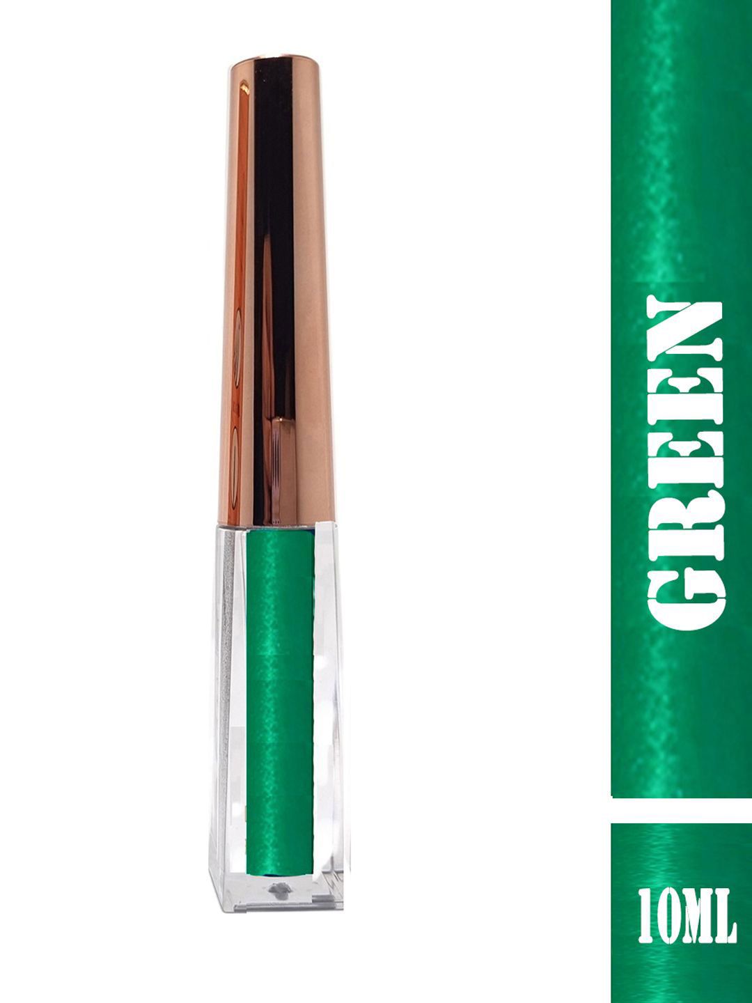 BIGWIG GALLERIA Waterproof Liquid Eyeliner With Vitamin E - 10 ml - Glitter Green-image-3