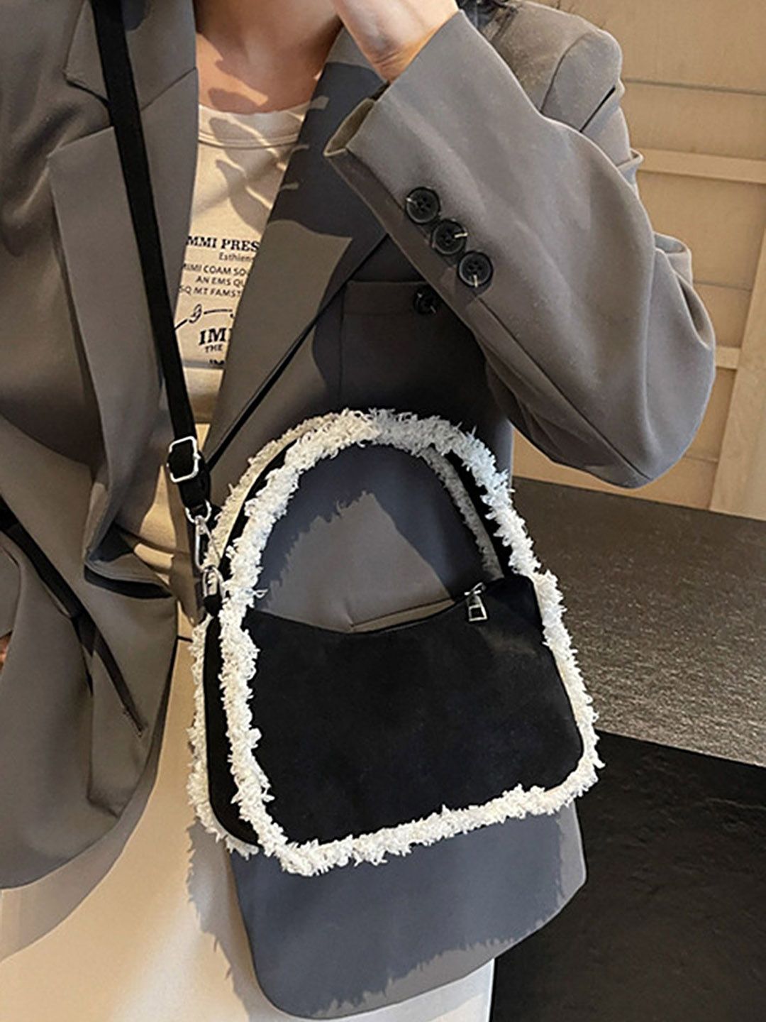 LULU & SKY Striped PU Oversized Structured Shoulder Bag-picture-28