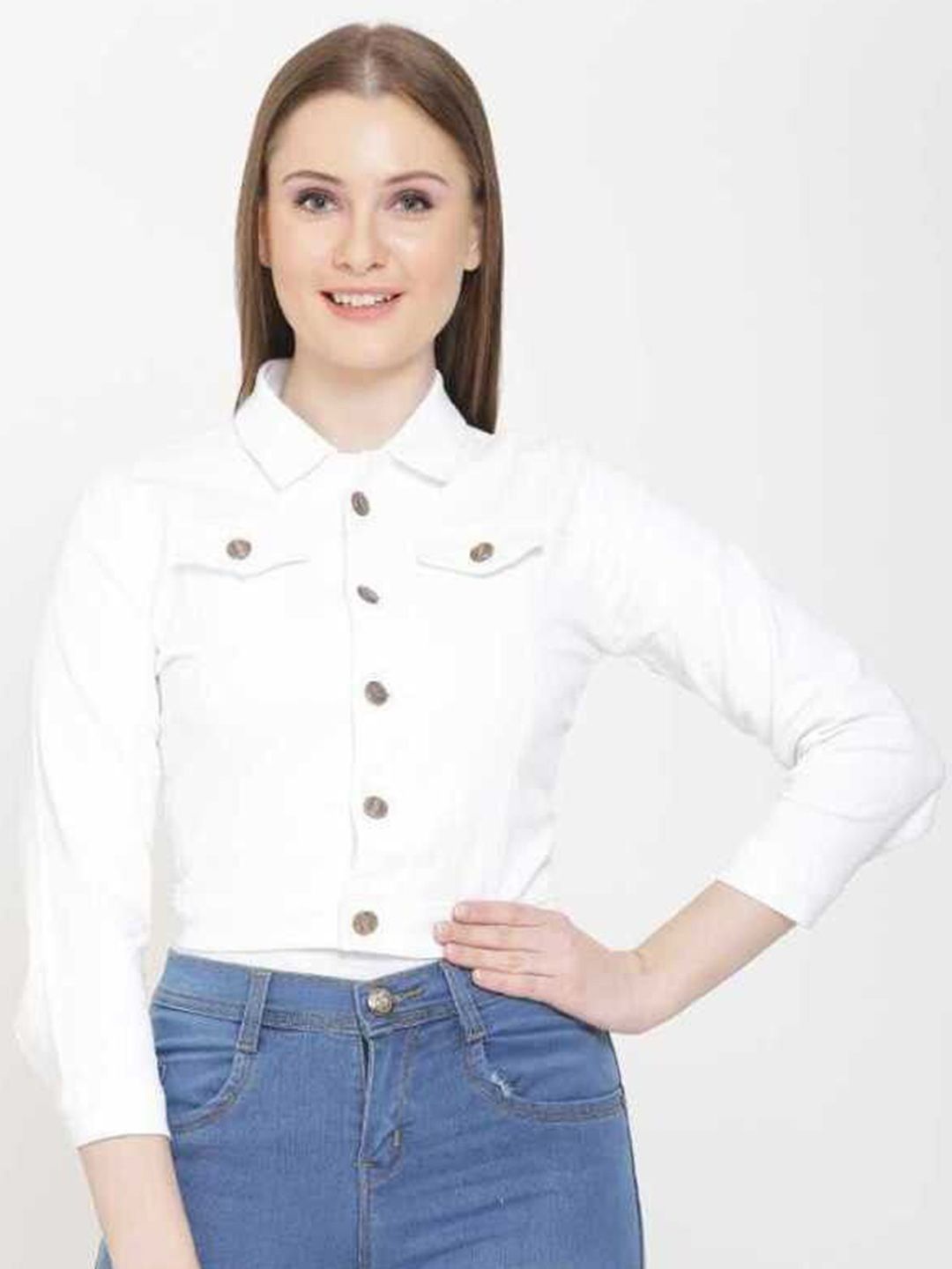 KASHIAN Women Denim Jacket-picture-28