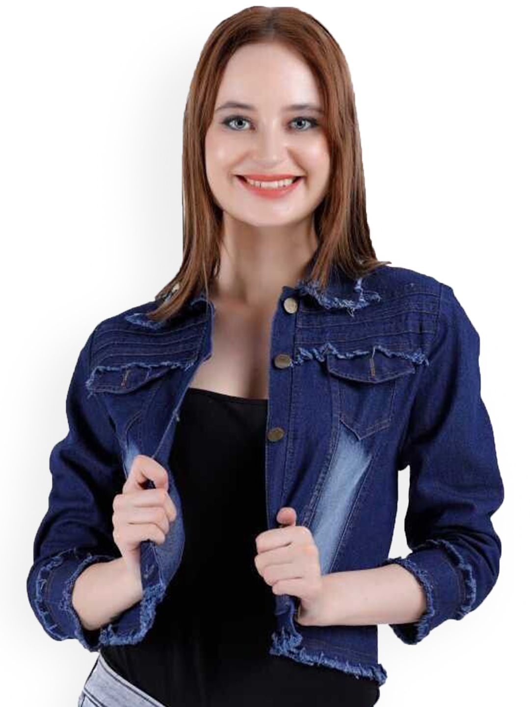 KASHIAN Women Denim Jacket-image-38