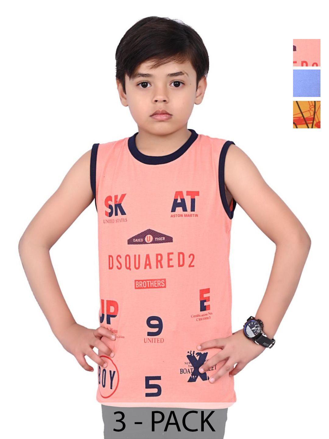 INDIA FASHION FAB Boys 3 T-shirt-picture-11