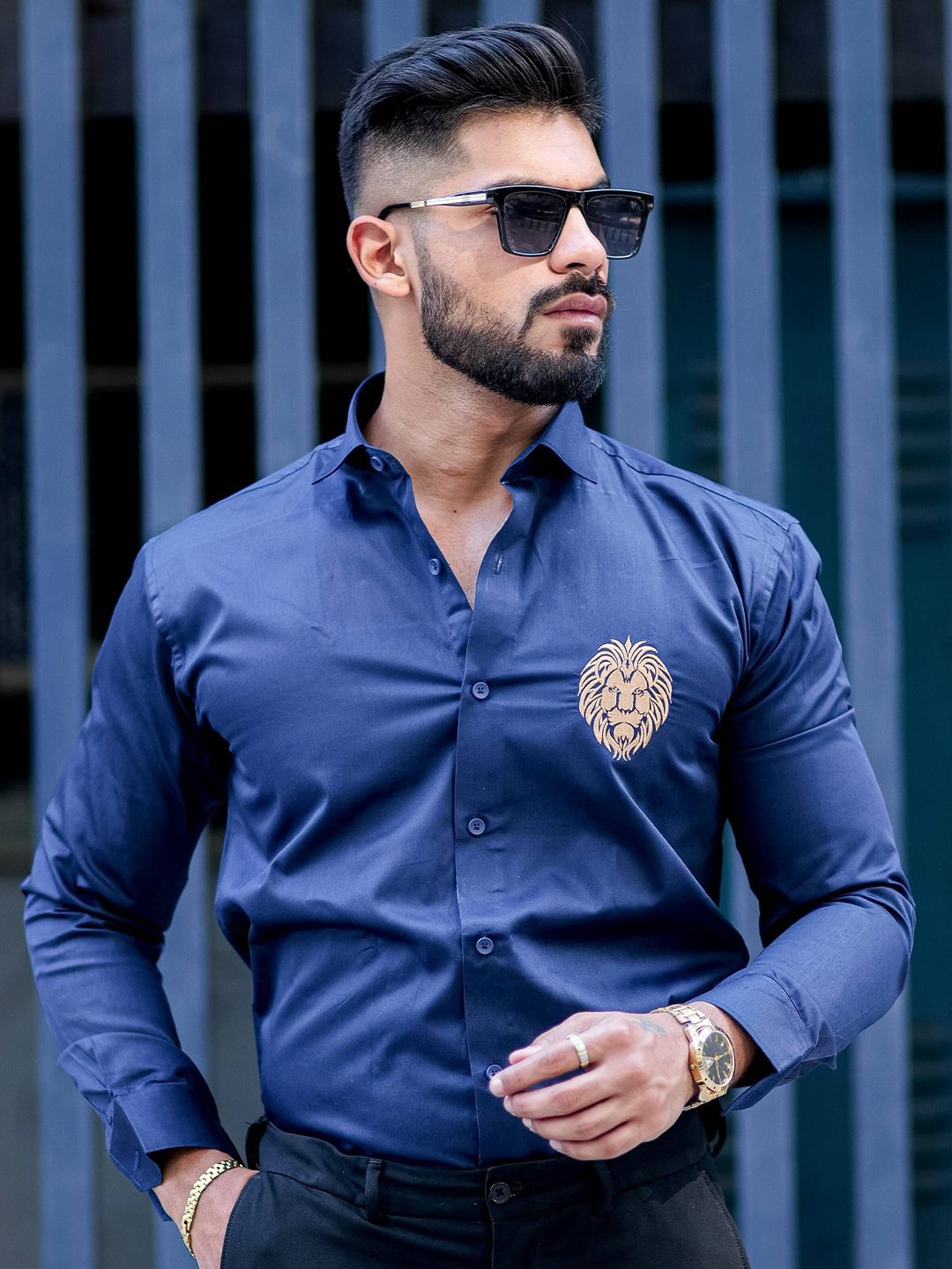 Foomer Men Standard Opaque Casual Shirt-picture-13