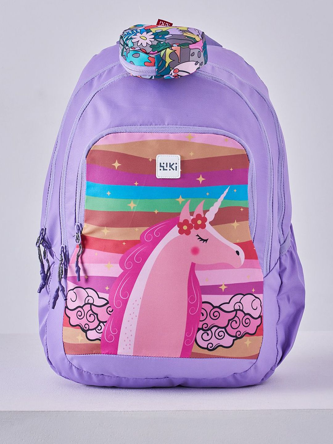 Wildcraft Girls Brand Logo Backpack-image-1