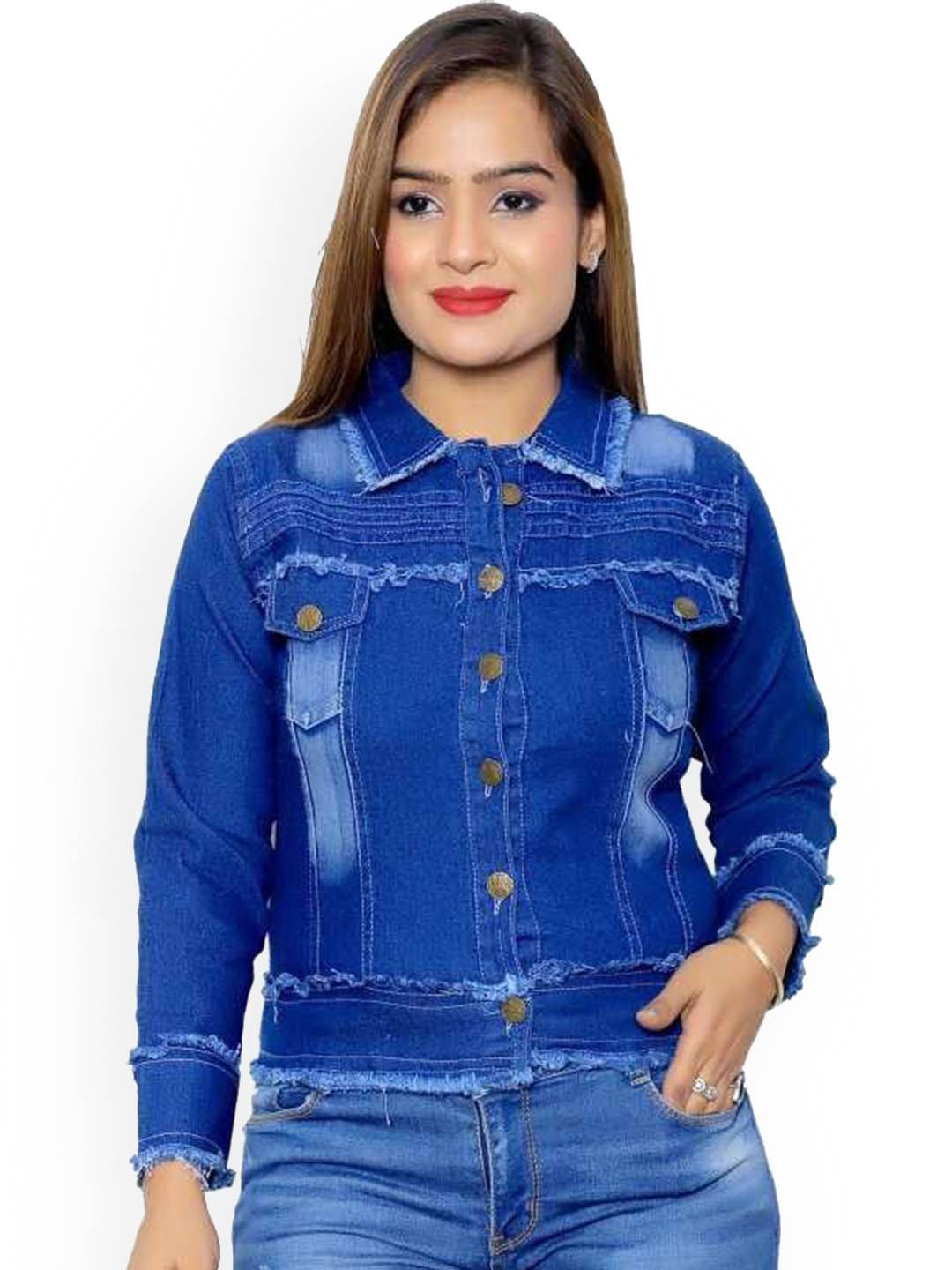 KASHIAN Women Denim Jacket-image-25