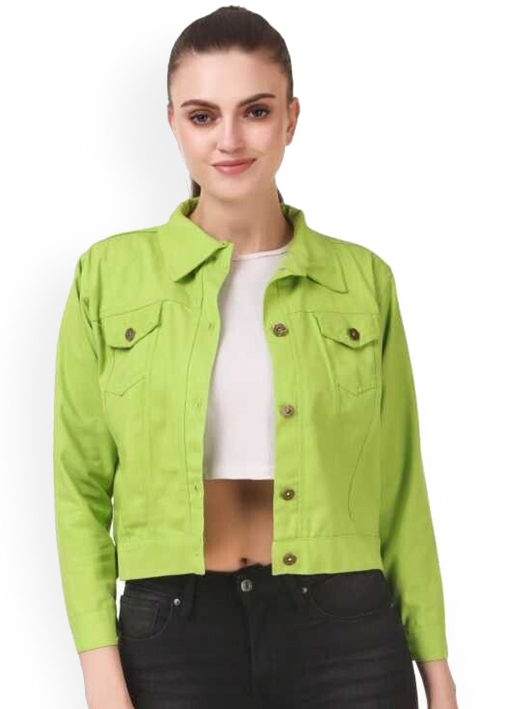 KASHIAN Women Denim Jacket-picture-26