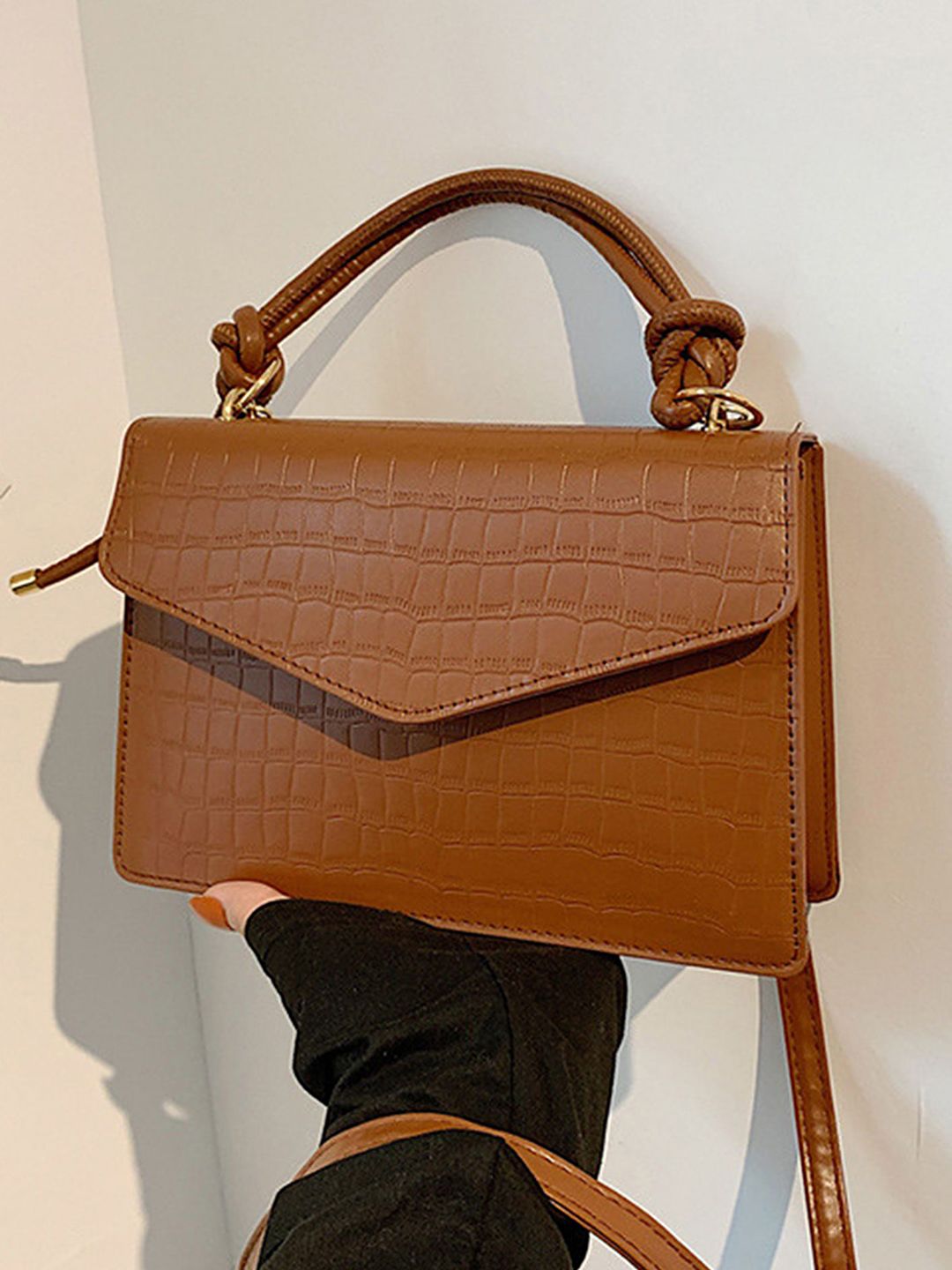 LULU & SKY Colourblocked PU Bucket Handheld Bag with Tasselled-image-44