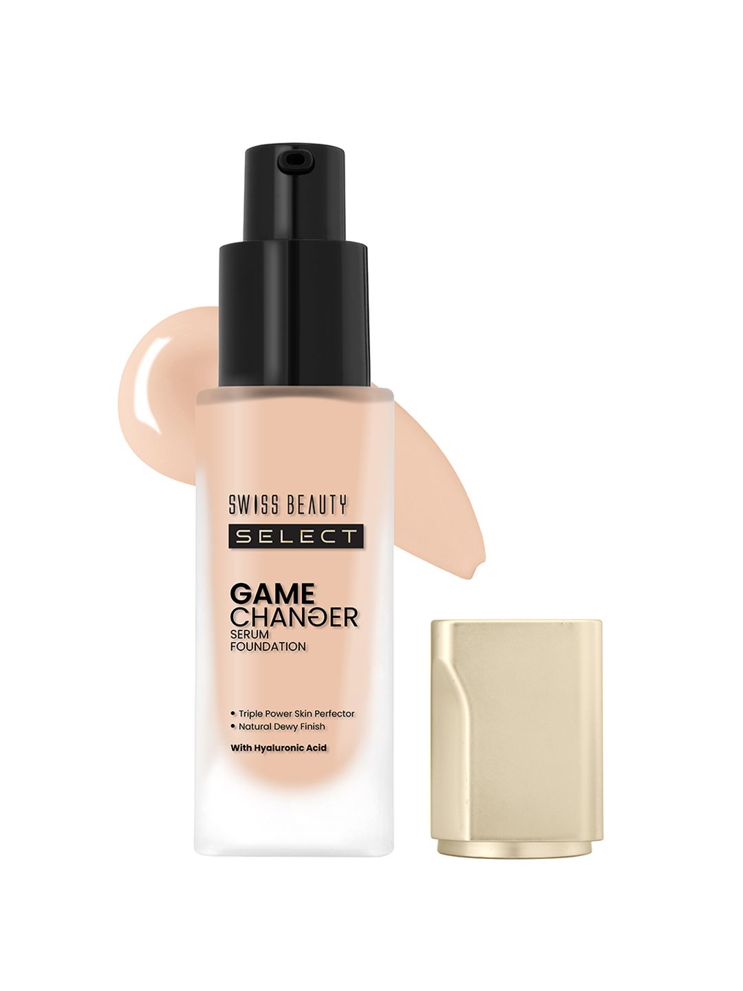 SWISS BEAUTY Select Game Changer Serum Foundation 30g - Nude Creme-image-1