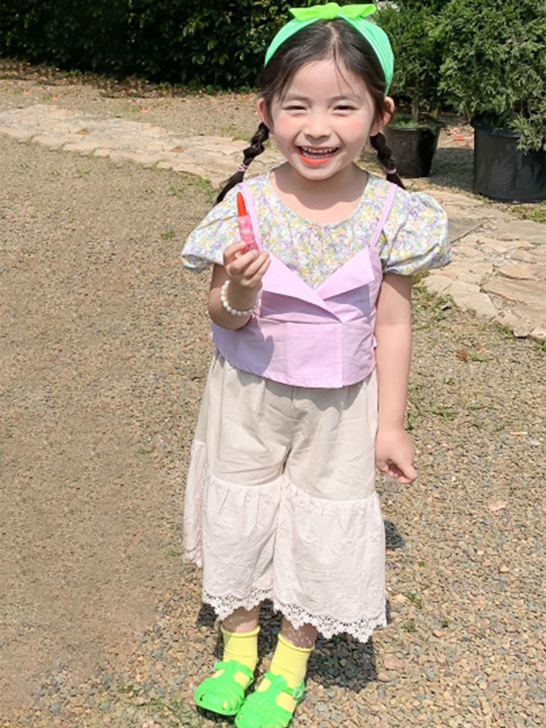 LULU & SKY Print Cotton Top-picture-30