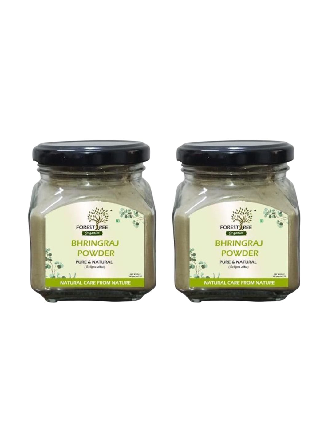 FORESTREE Eclipta Alba Pure & Natural Herbal Bhringraj Powder - 100 g Each-image-15