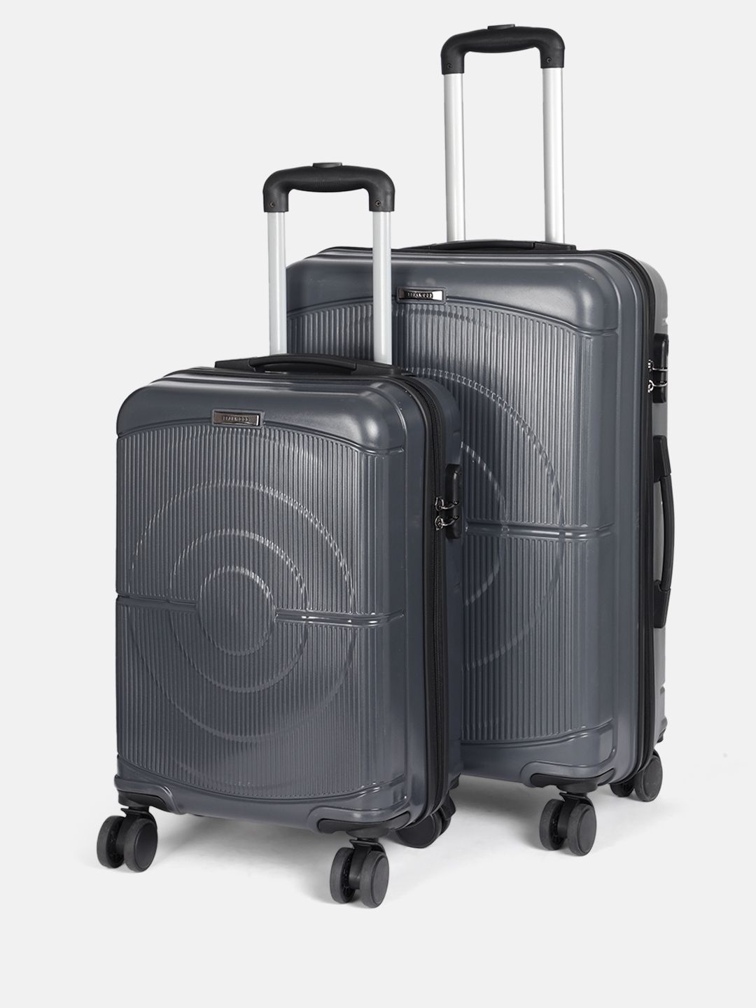 Teakwood Leathers Concentrix Set of 2 360-Degree Rotation Trolley Bag - 95L-picture-45
