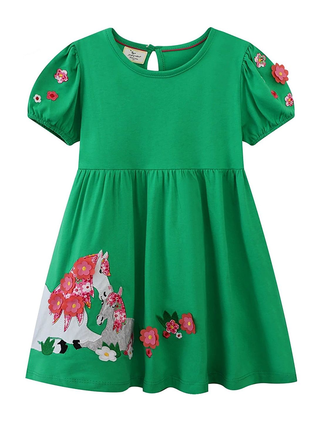 LULU & SKY Girls Printed Nightdress-image-43