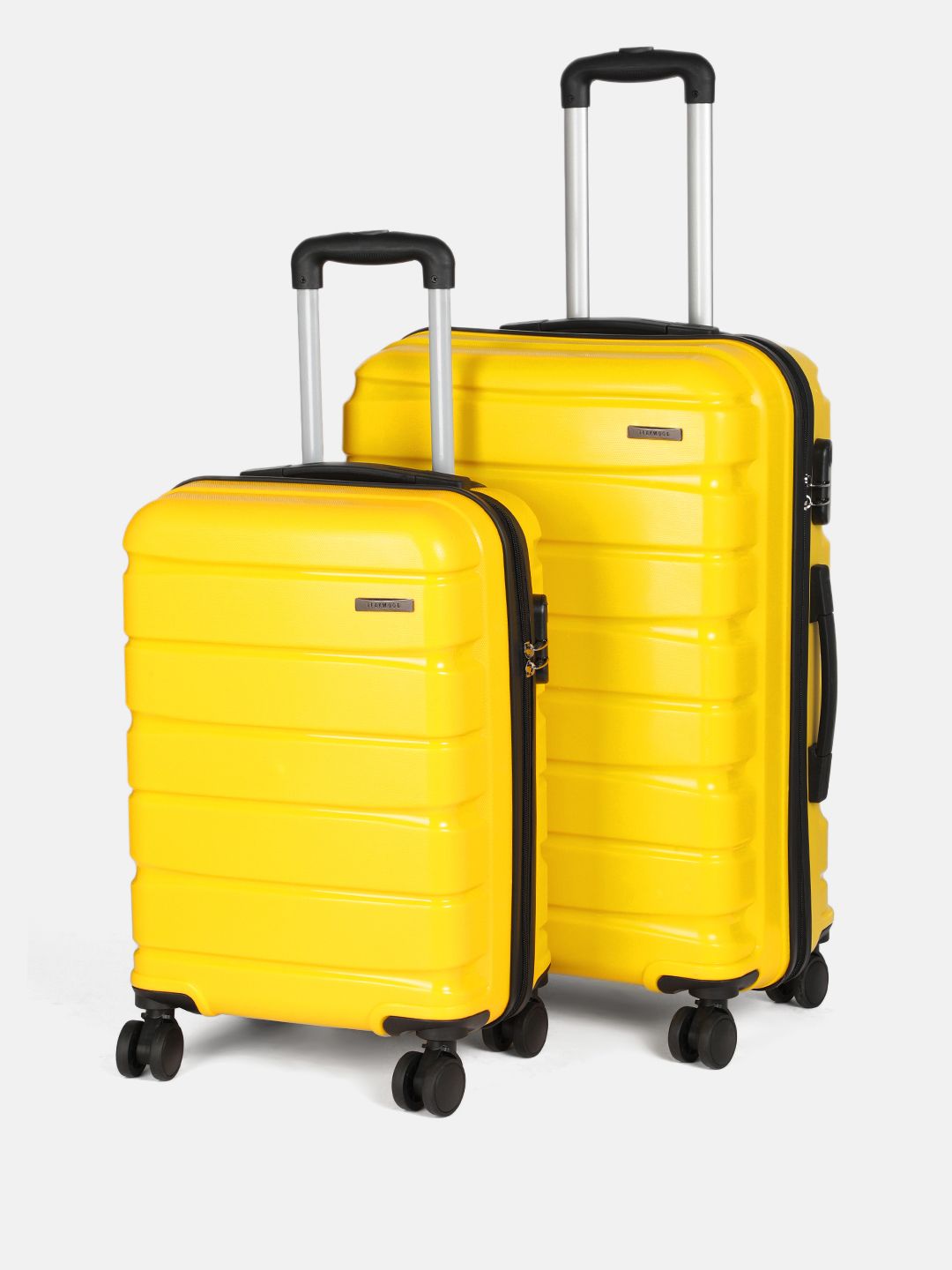 Teakwood Leathers Set of 2 Hard Sided 360-Degree Rotation Trolley Bag - 95L-picture-40