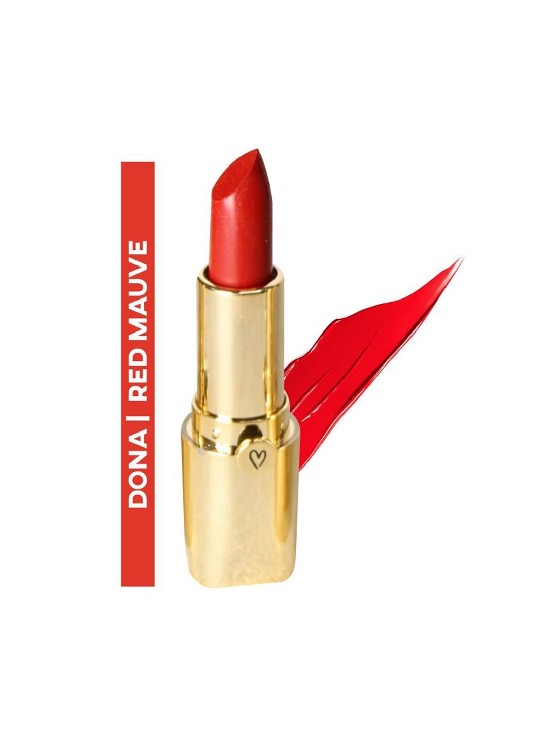 Dunamiss Cosmetics Satin Creamy Lipstick With Shea Butter - Dona (Red Sheen)-picture-33