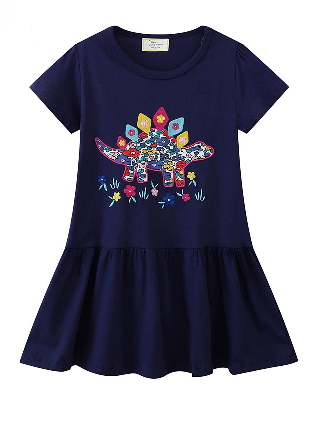 LULU & SKY Girls Printed Nightdress-image-23