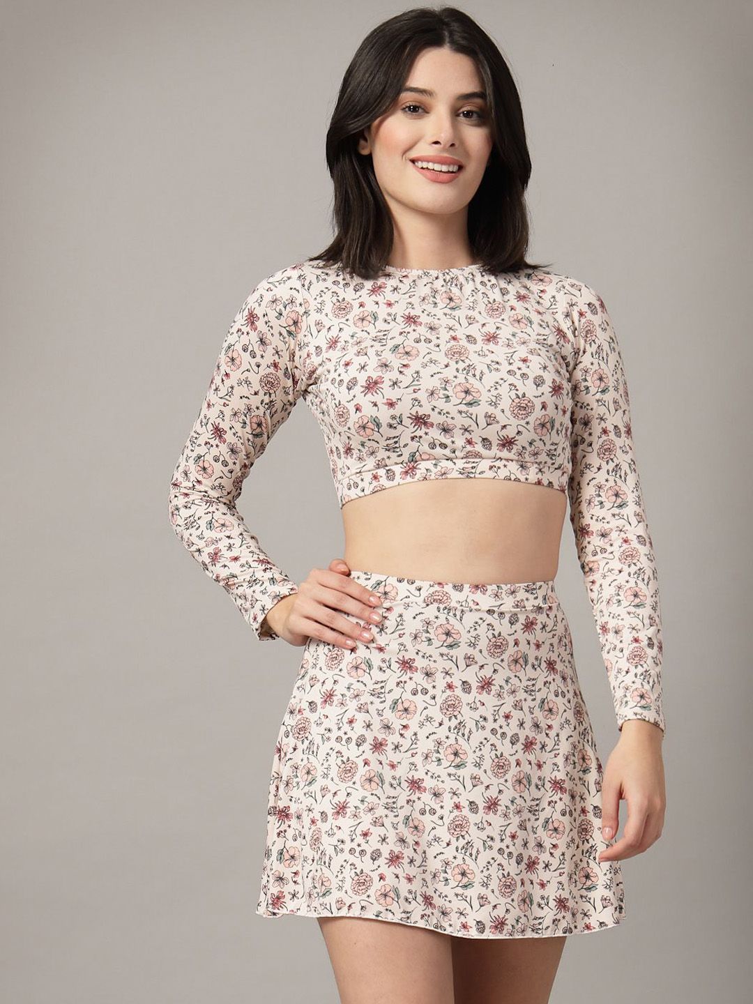 CUKOO Printed Padded Swim Bikini Set-picture-19