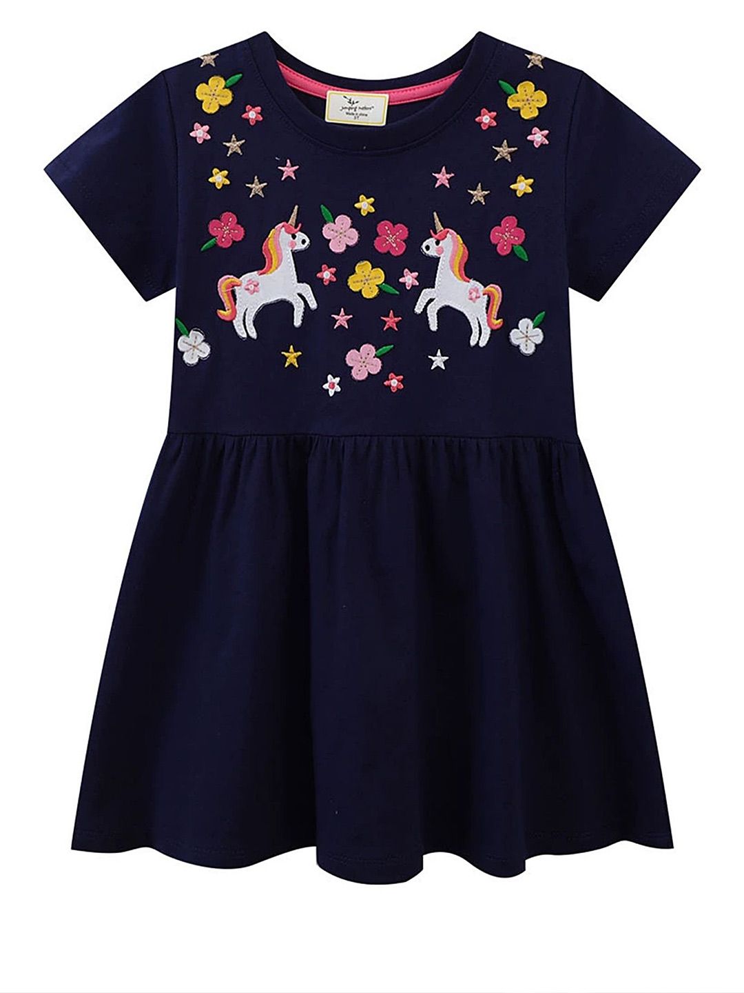 LULU & SKY Girls Printed Nightdress-image-32