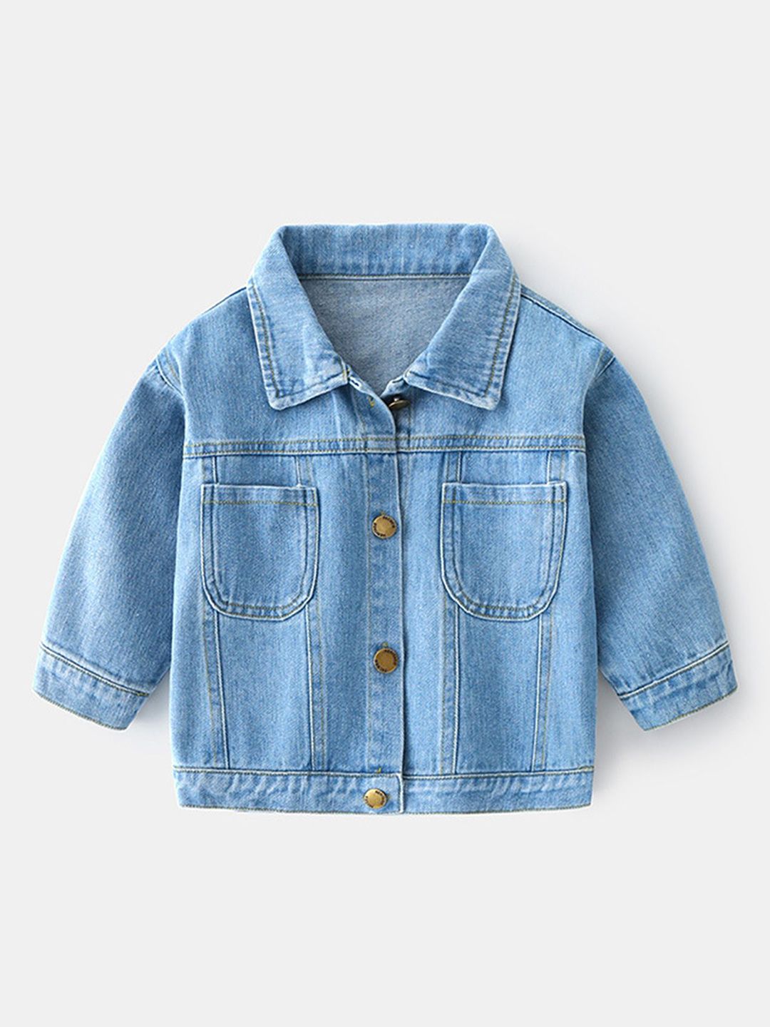 LULU & SKY Boys Washed without Crop Denim Jacket-picture-37