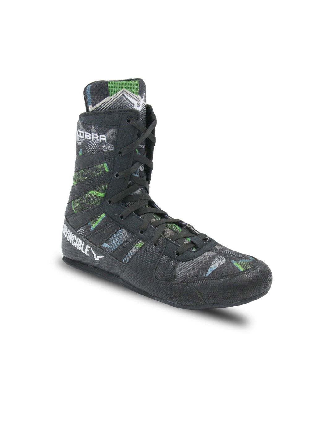 Invincible Men Mesh High-Top Training or Gym Shoes