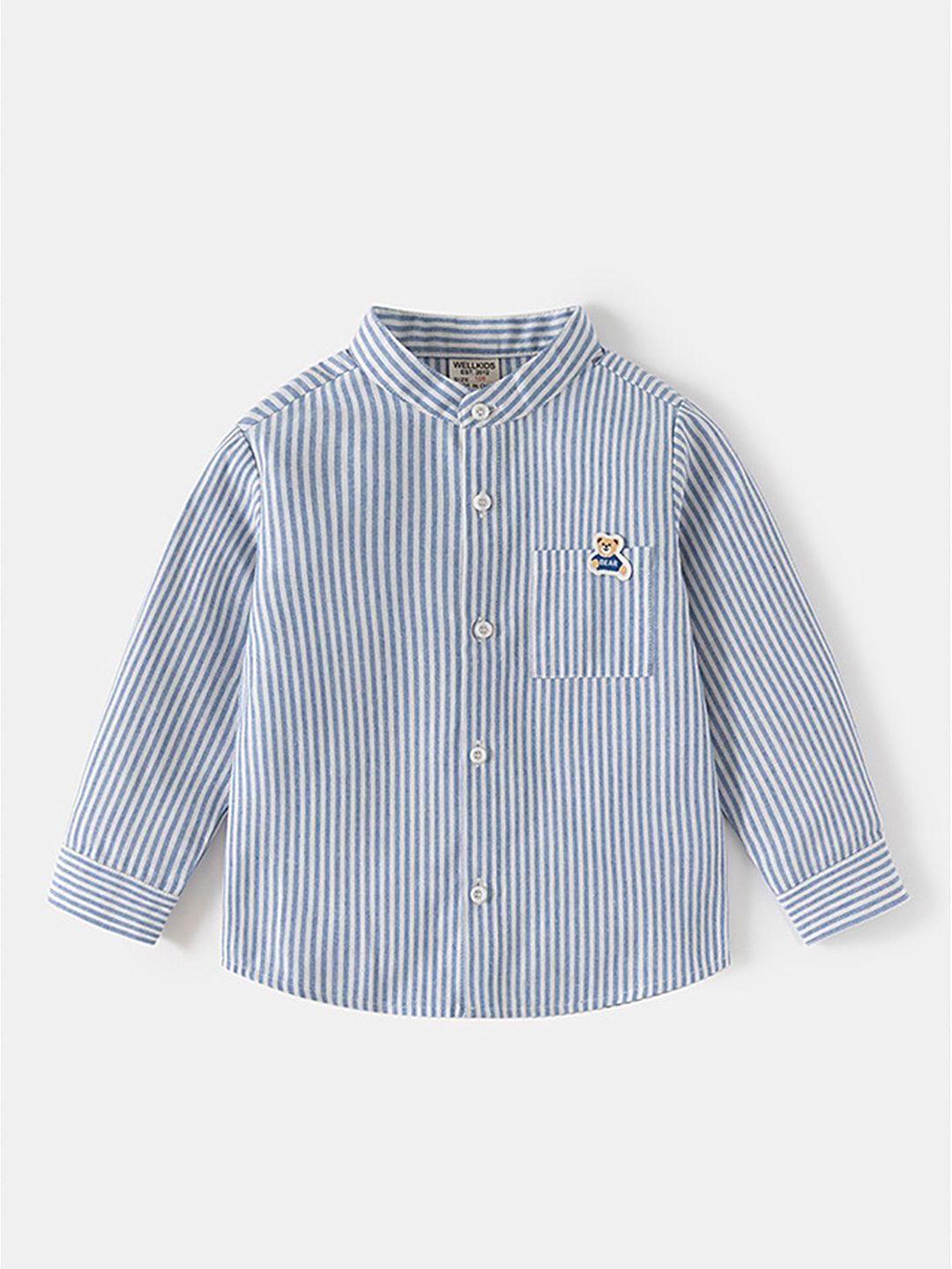 LULU & SKY Boys Opaque Striped Casual Shirt-picture-20