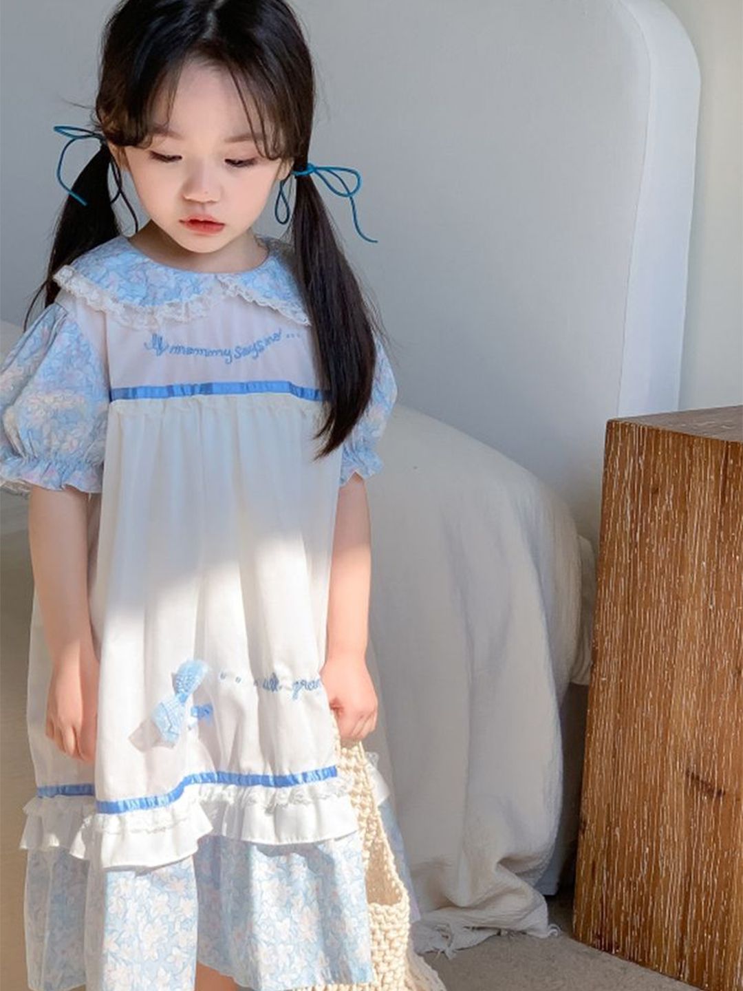 LULU & SKY Floral Print A-Line Dress-picture-43