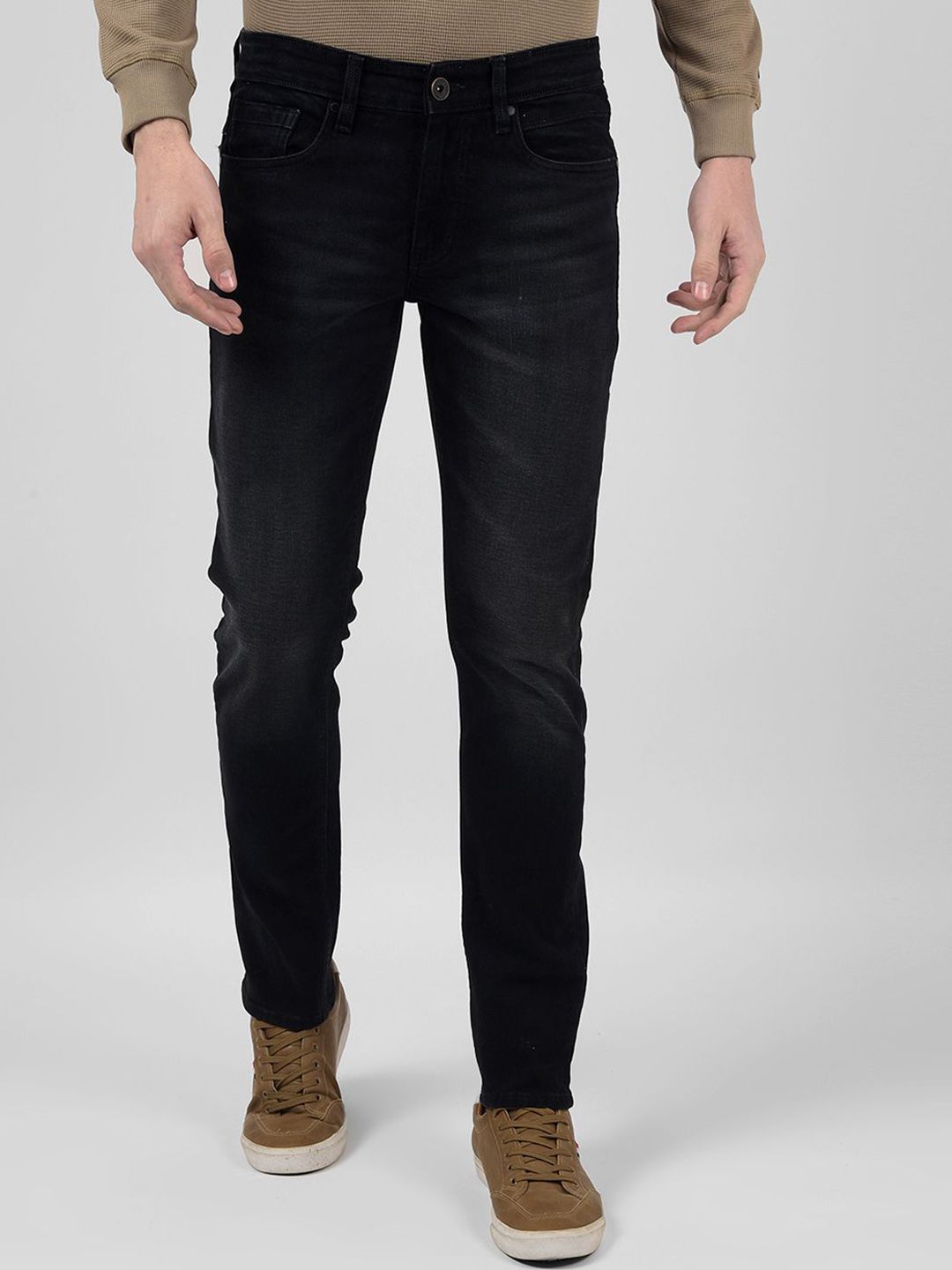 Numero Uno Men Skinny Fit Low-Rise Light Fade Stretchable Jeans-picture-36