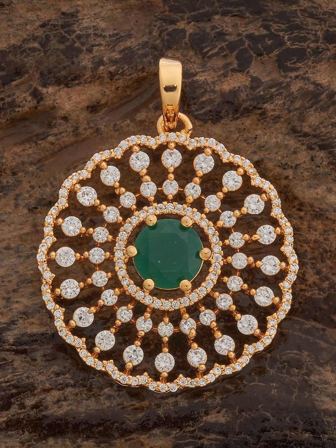 Kushal's Fashion Jewellery Gold-Plated Contemporary Pendants