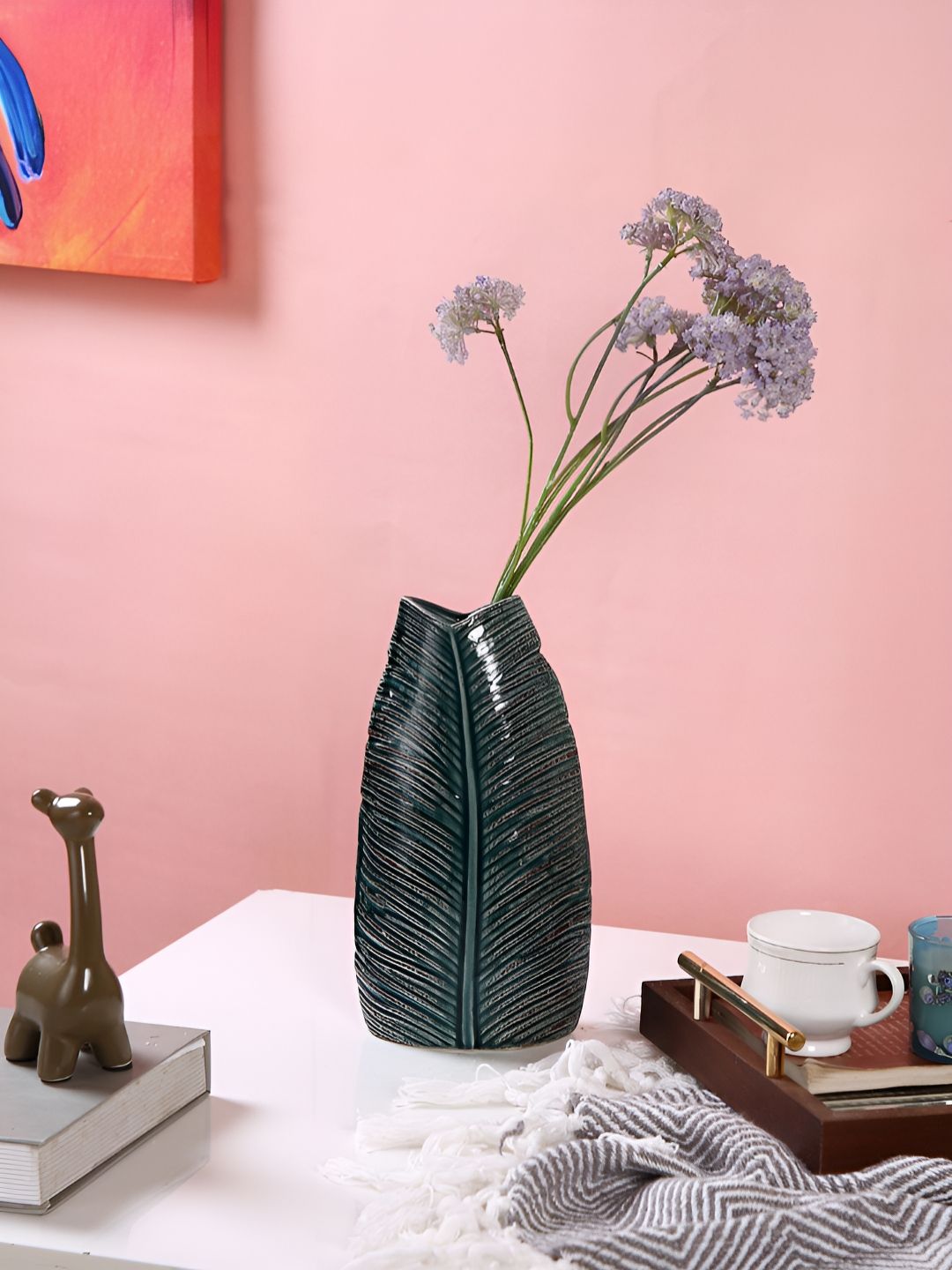 Myntra Elegant Homes Purple 2 Pieces Lavender Artificial Flower-picture-23