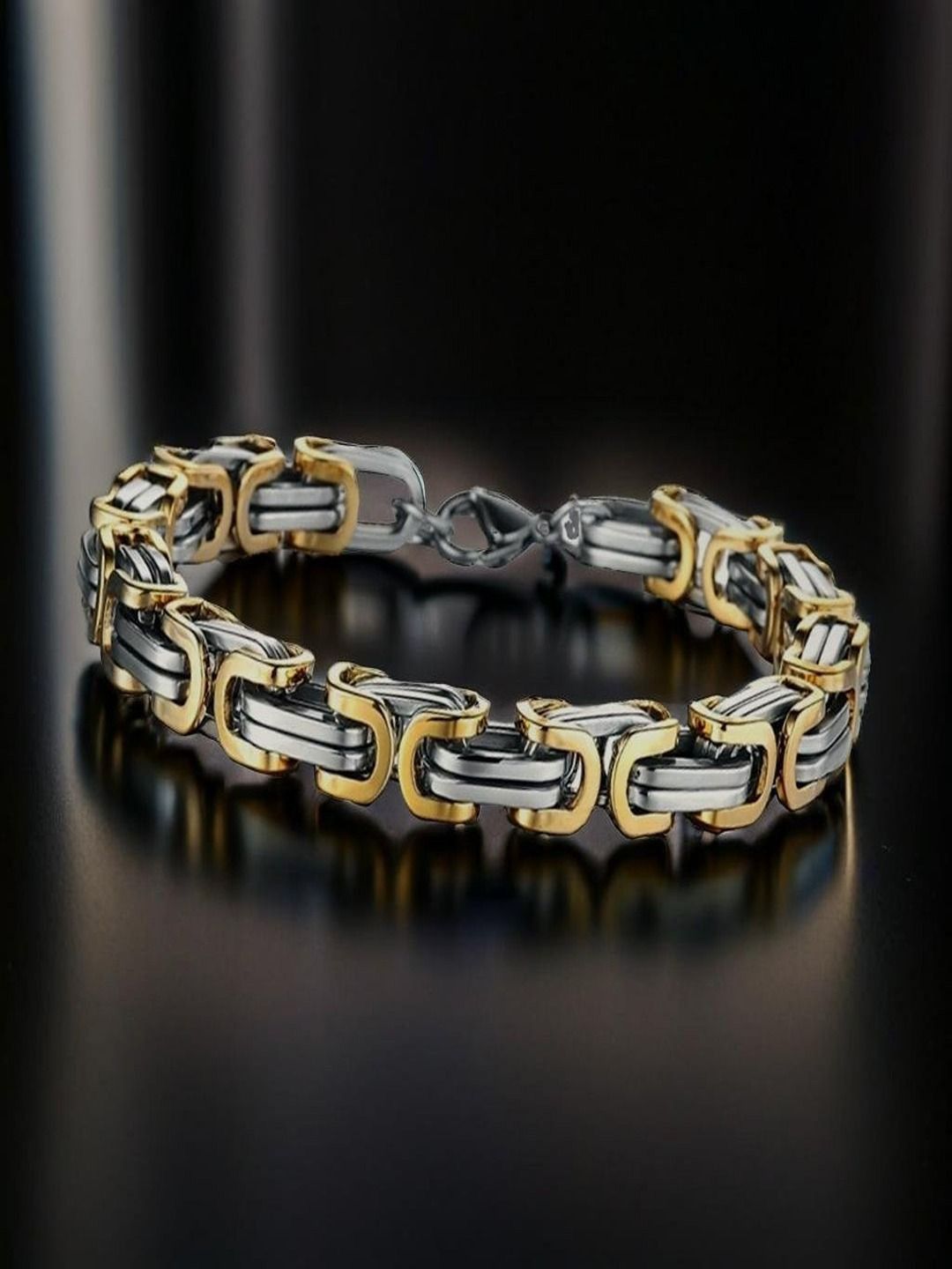 The Roadster Lifestyle Co Men Link Chain Bracelet-picture-30