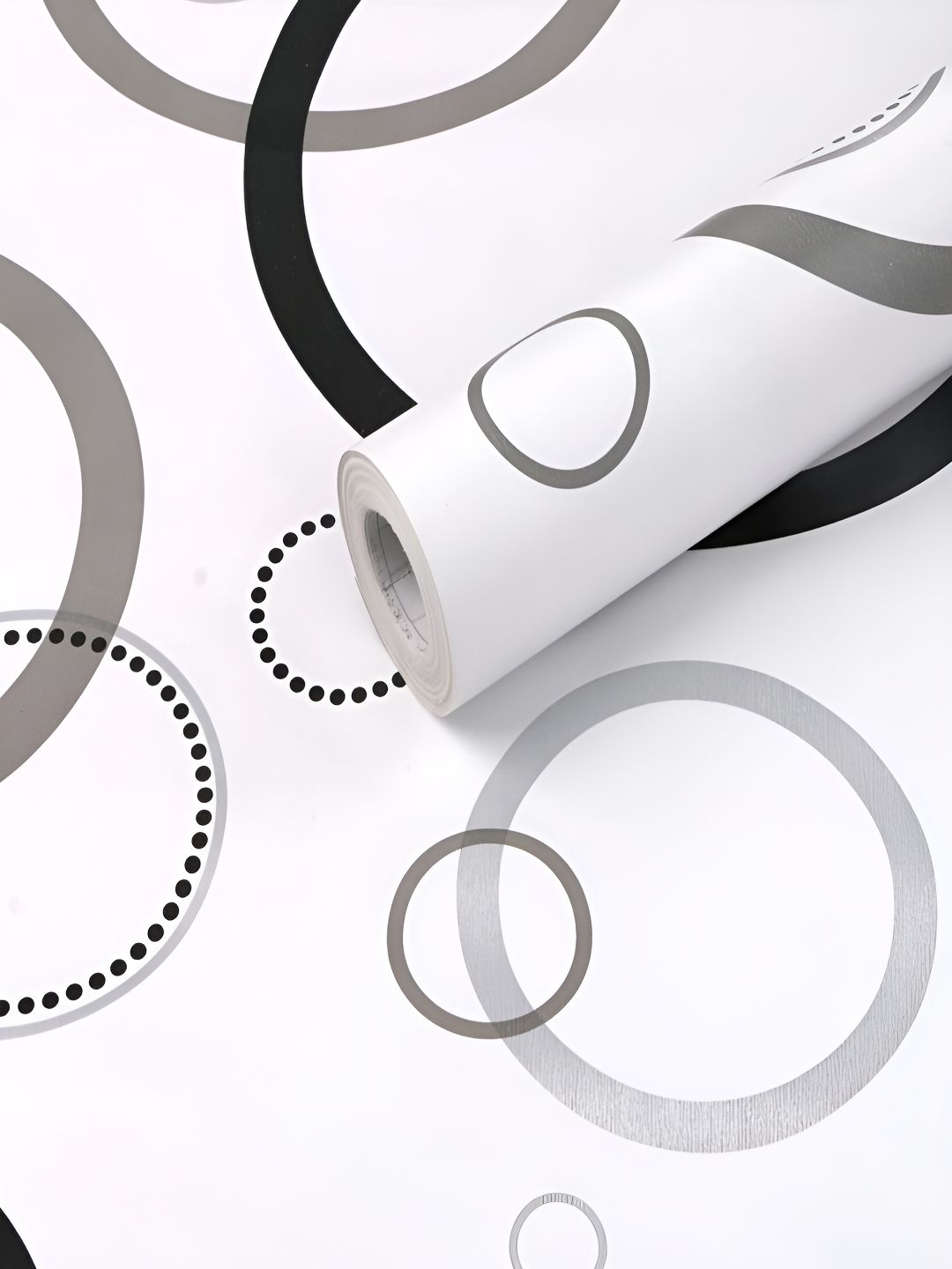 ANNA CREATIONS White & Blue Printed Self-Adhesive Waterproof Wallpaper-picture-11