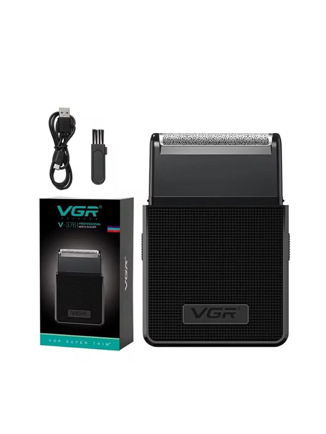 VGR V-376 Professional Rechargeable Electric Ultra-Thin Shaver - Black-picture-10