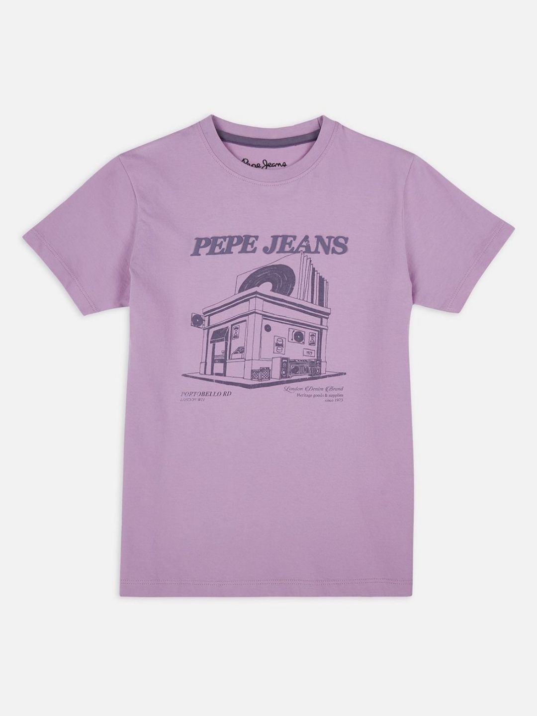 Pepe Jeans Boys Graphic Printed Round Neck Cotton T-shirt-picture-13