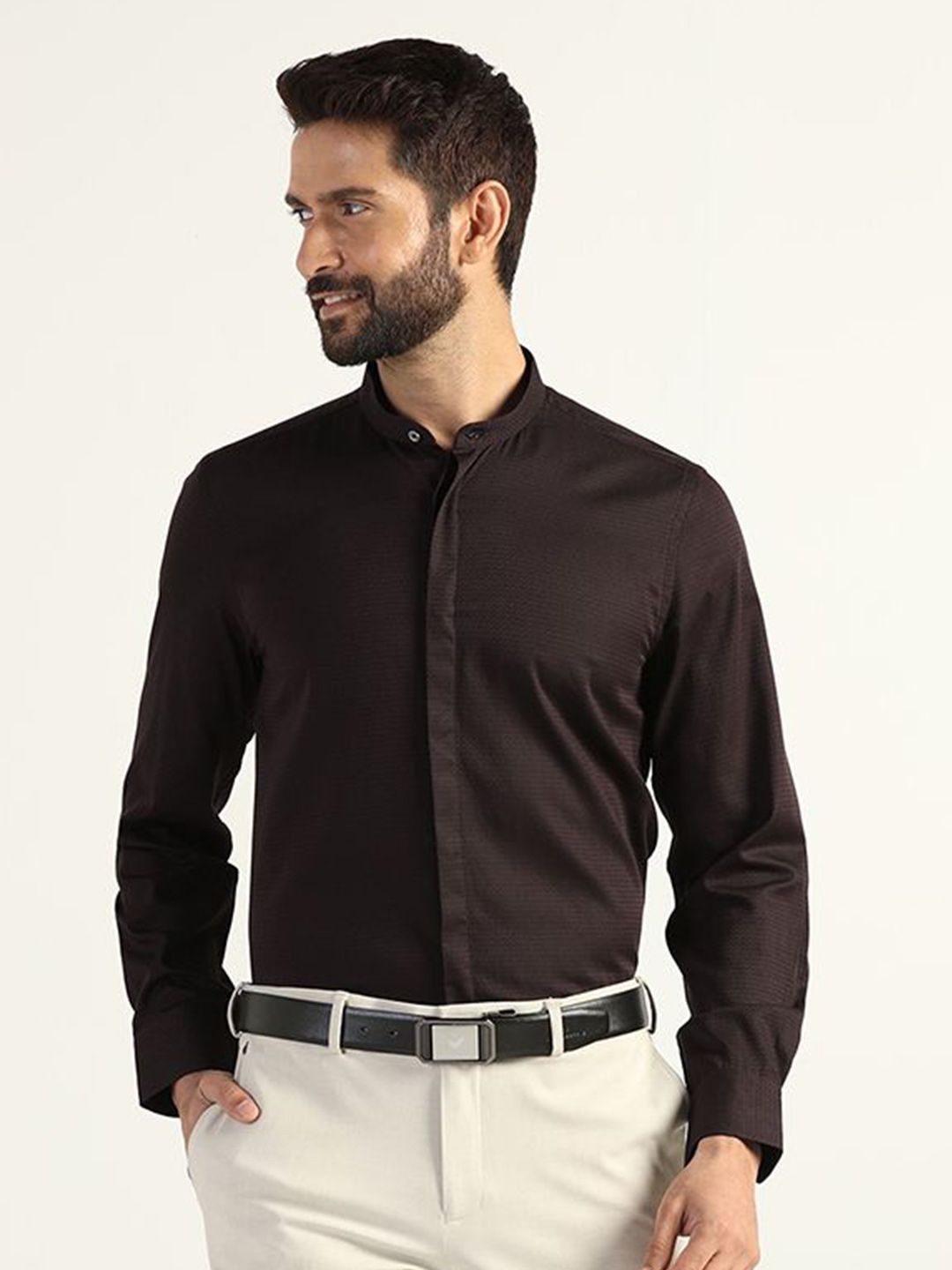 Blackberrys Men Slim Fit Opaque Casual Shirt-picture-36