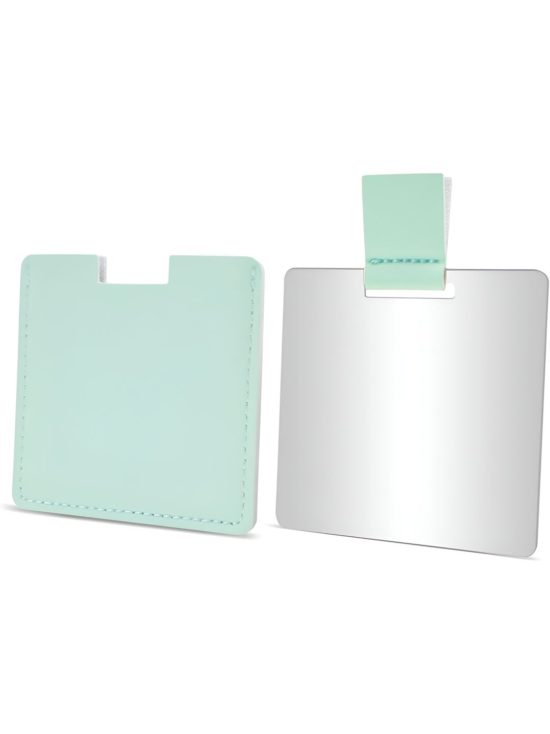 Baskety Green Compact Hand Square Mirrors-picture-29