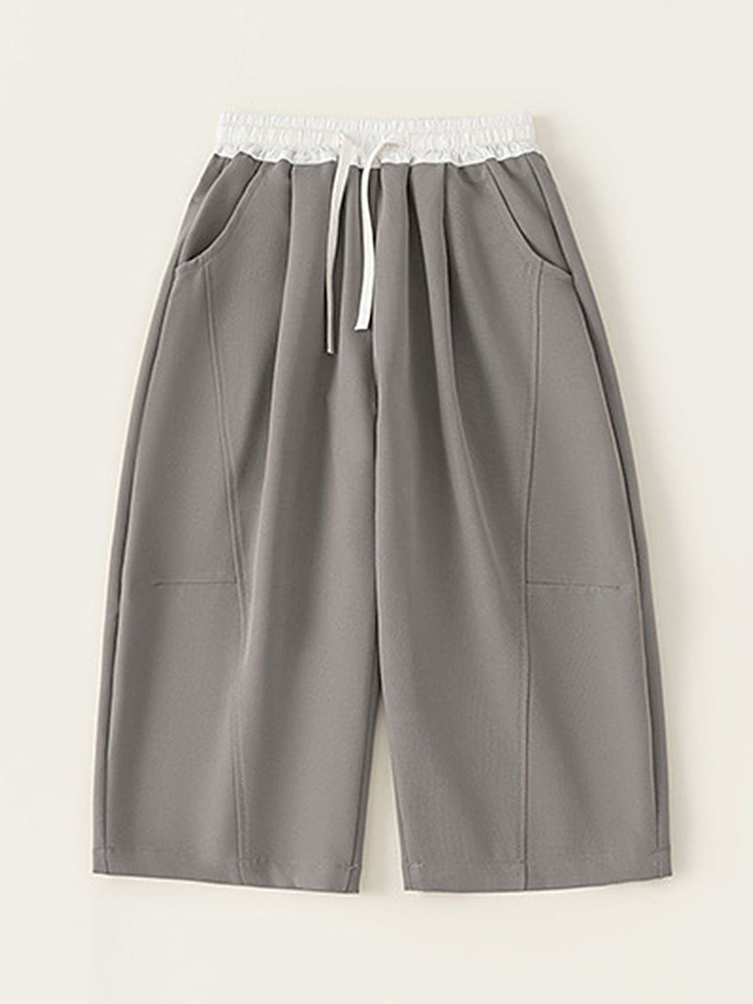 LULU & SKY Girls Straight Fit High-Rise Culottes Trousers-picture-40