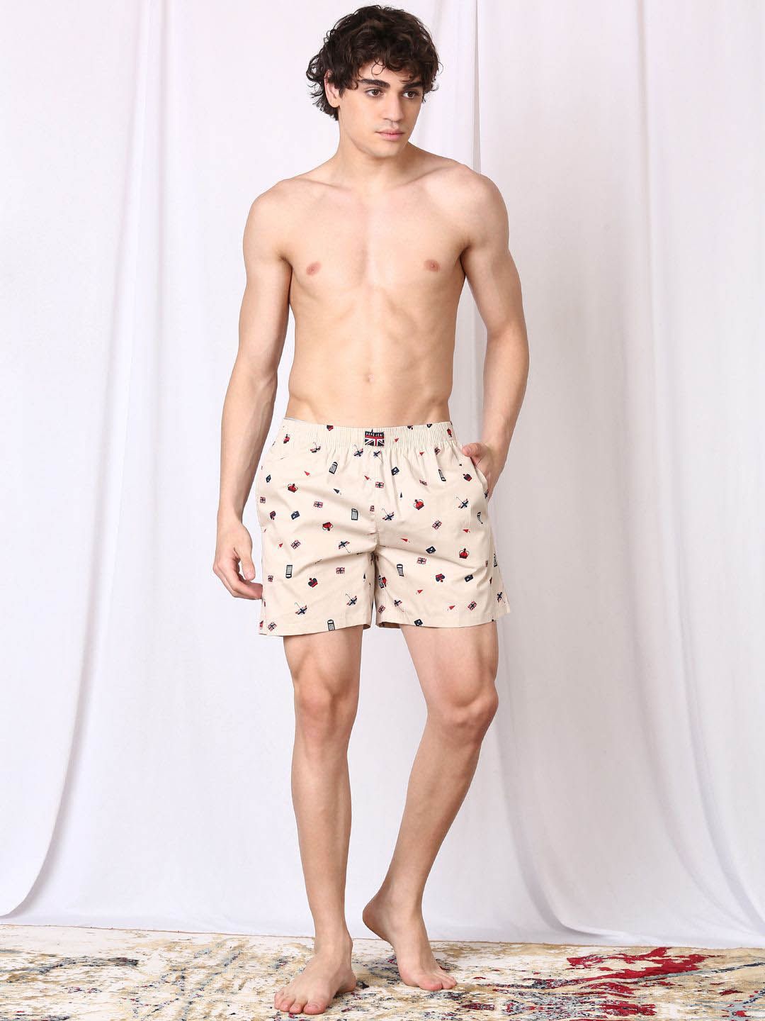 Pepe Jeans Printed Cotton Lounge Pants-image-11