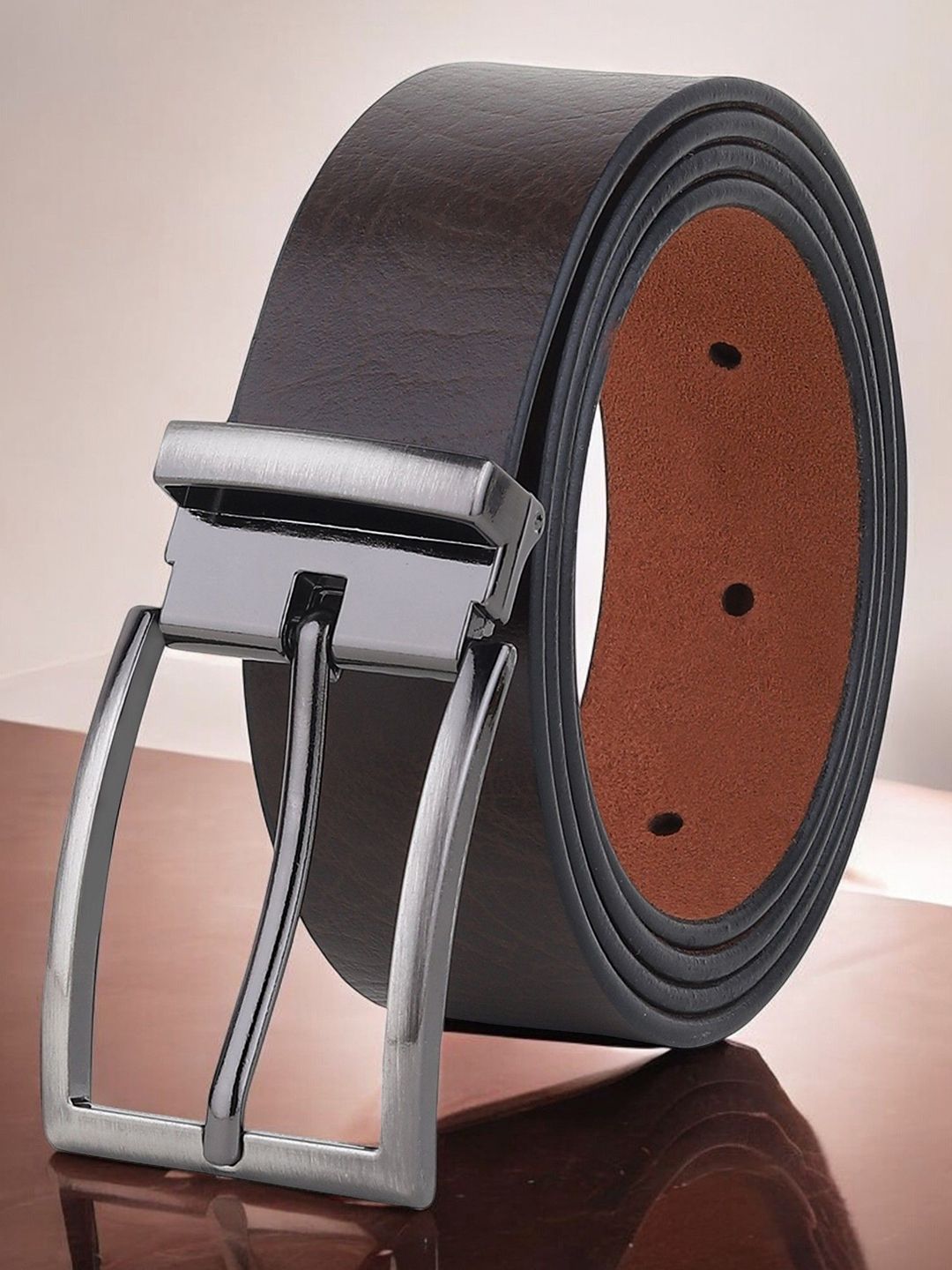 Metronaut Men Leather Formal Belt-picture-20