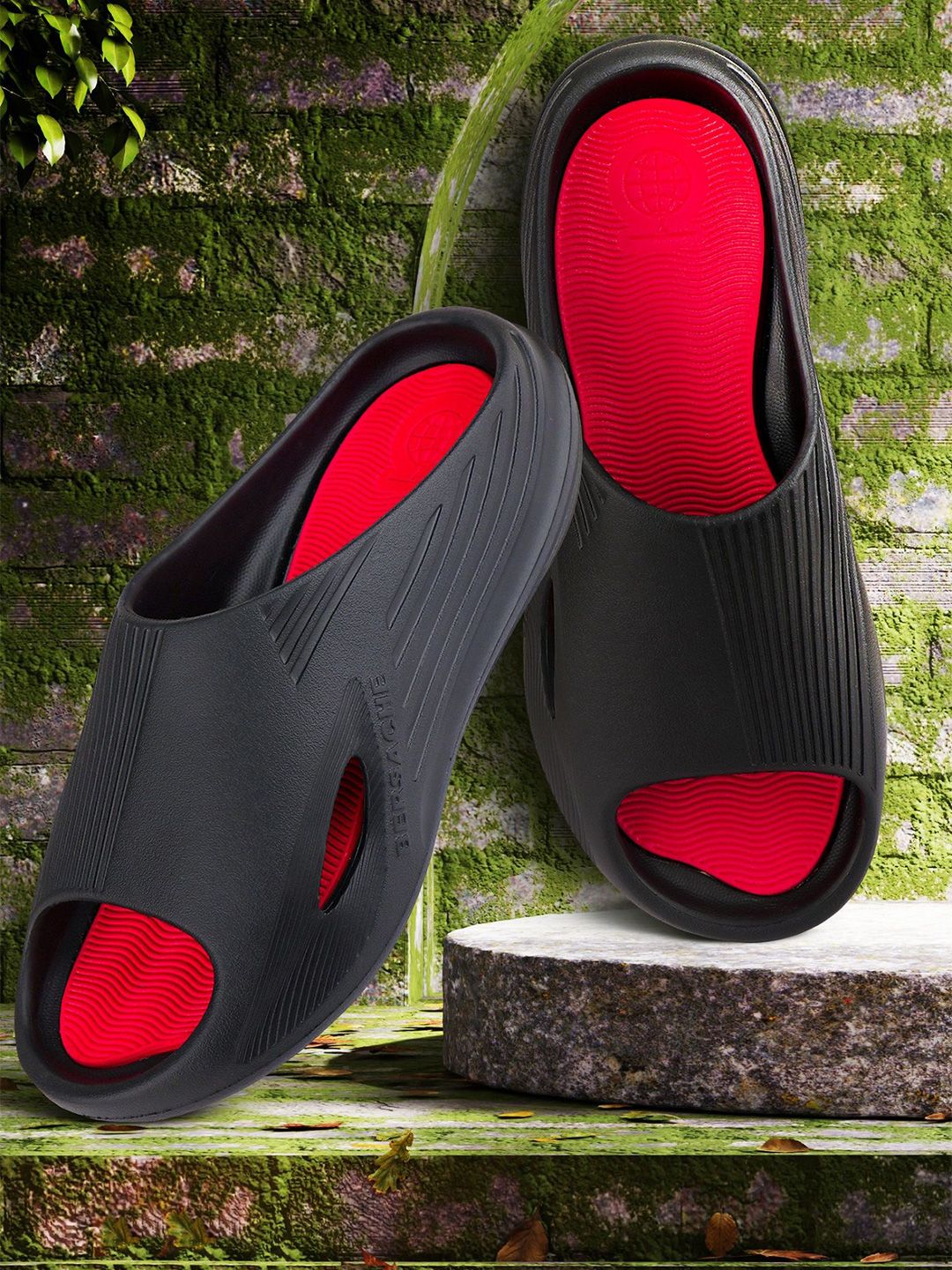 BERSACHE Men Rubber Sliders-picture-13