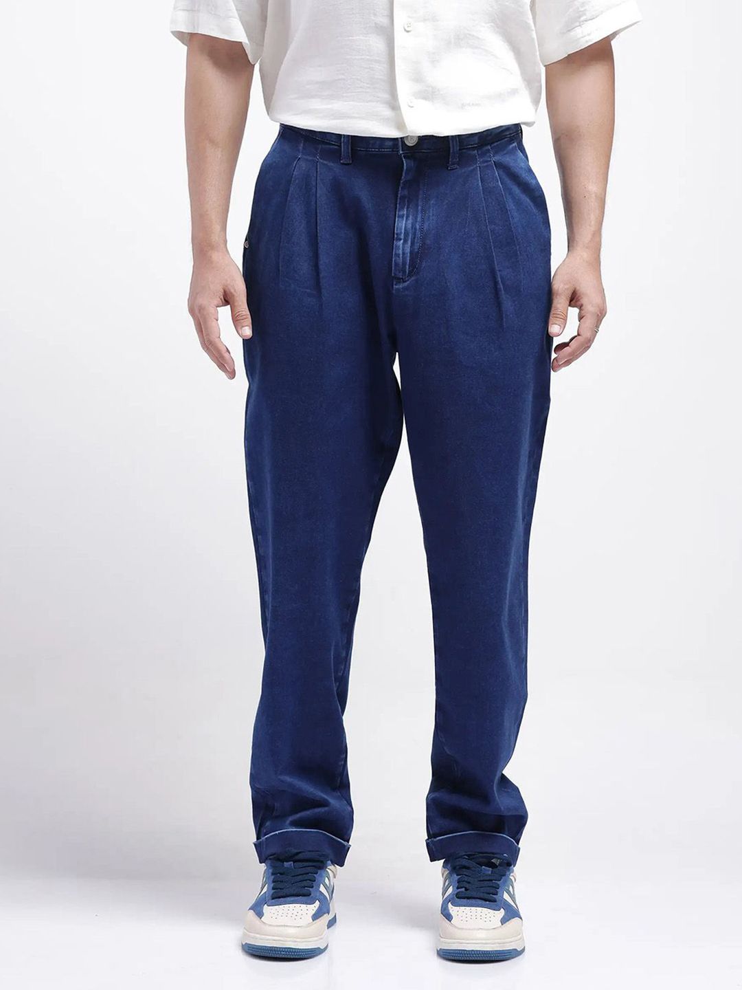 RARE RABBIT Men Comfort Low Distress Stretchable Jeans-picture-11