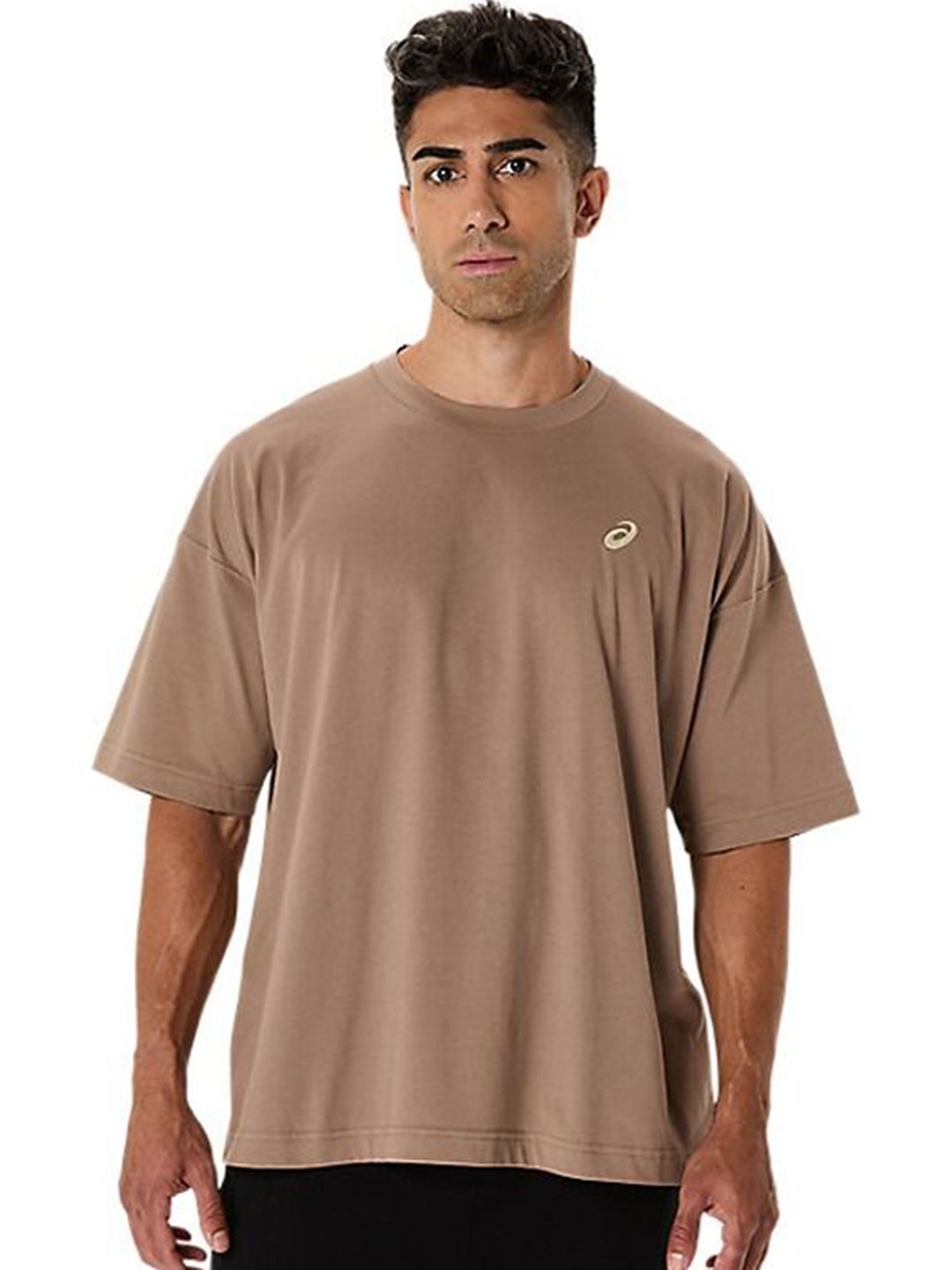 ASICS Men Solid Round Neck Relaxed Fit T-shirt-picture-13