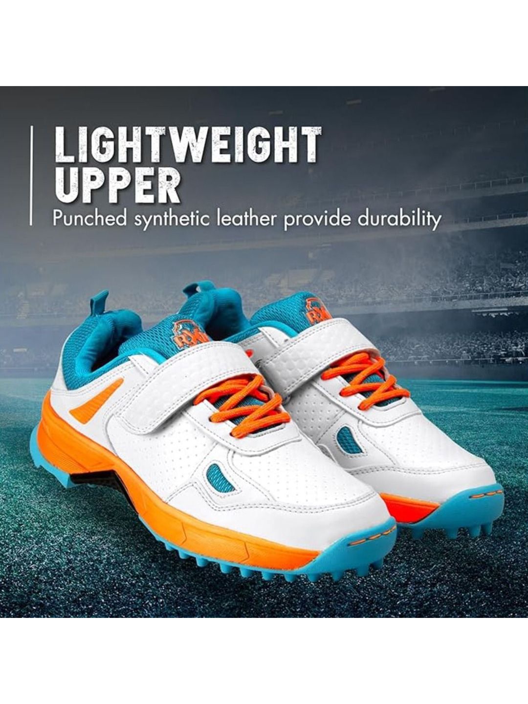 RXN Men Leather Training or Gym Non-Marking Shoes