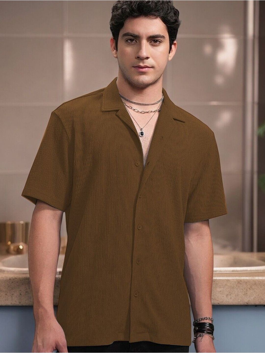 Moda Rapido Men Opaque Casual Shirt-picture-53