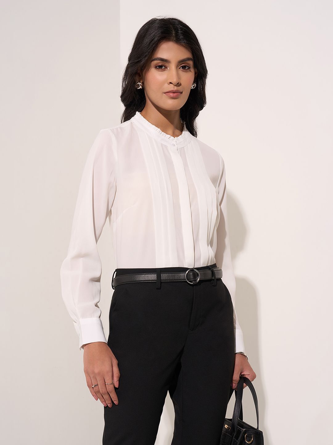 Annabelle by Pantaloons Women Round Neck Top-picture-27