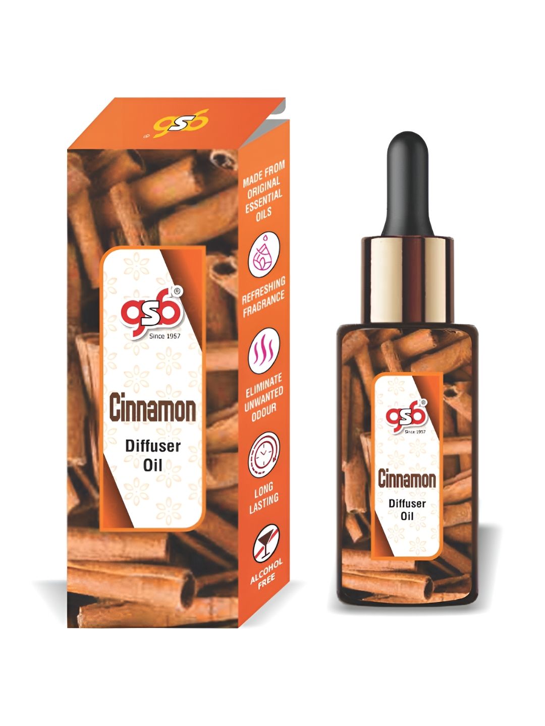 GSB Transparent Cinnamon Diffuser Oil - 15 ml-image-11