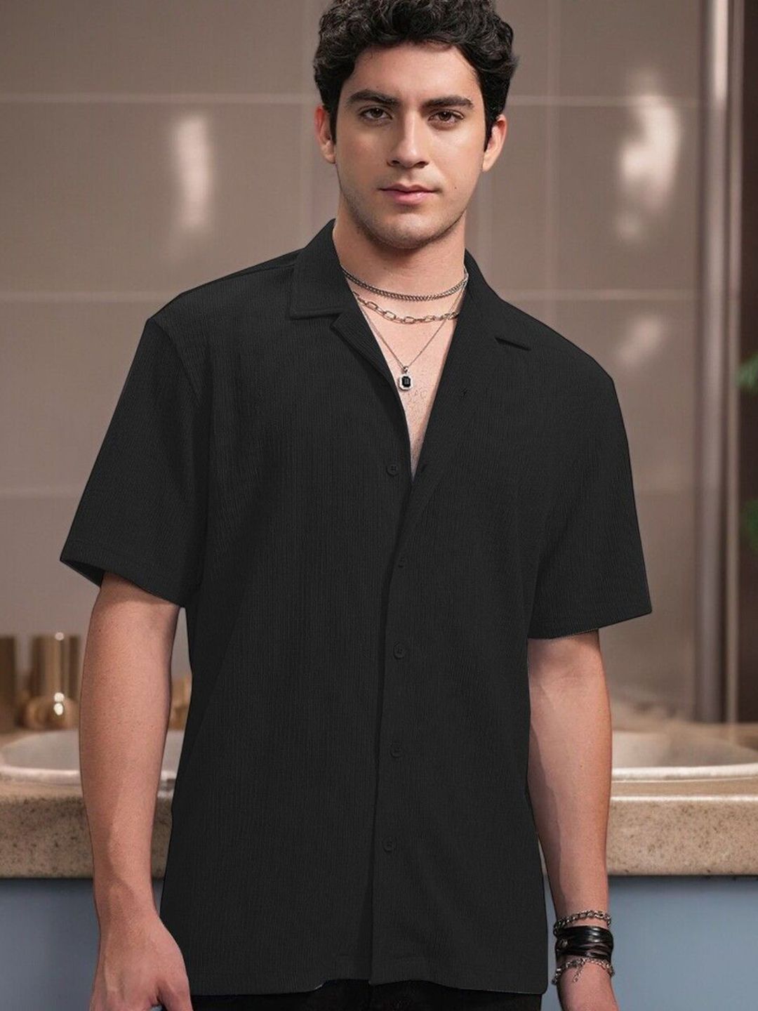 Moda Rapido Men Opaque Casual Shirt-picture-21