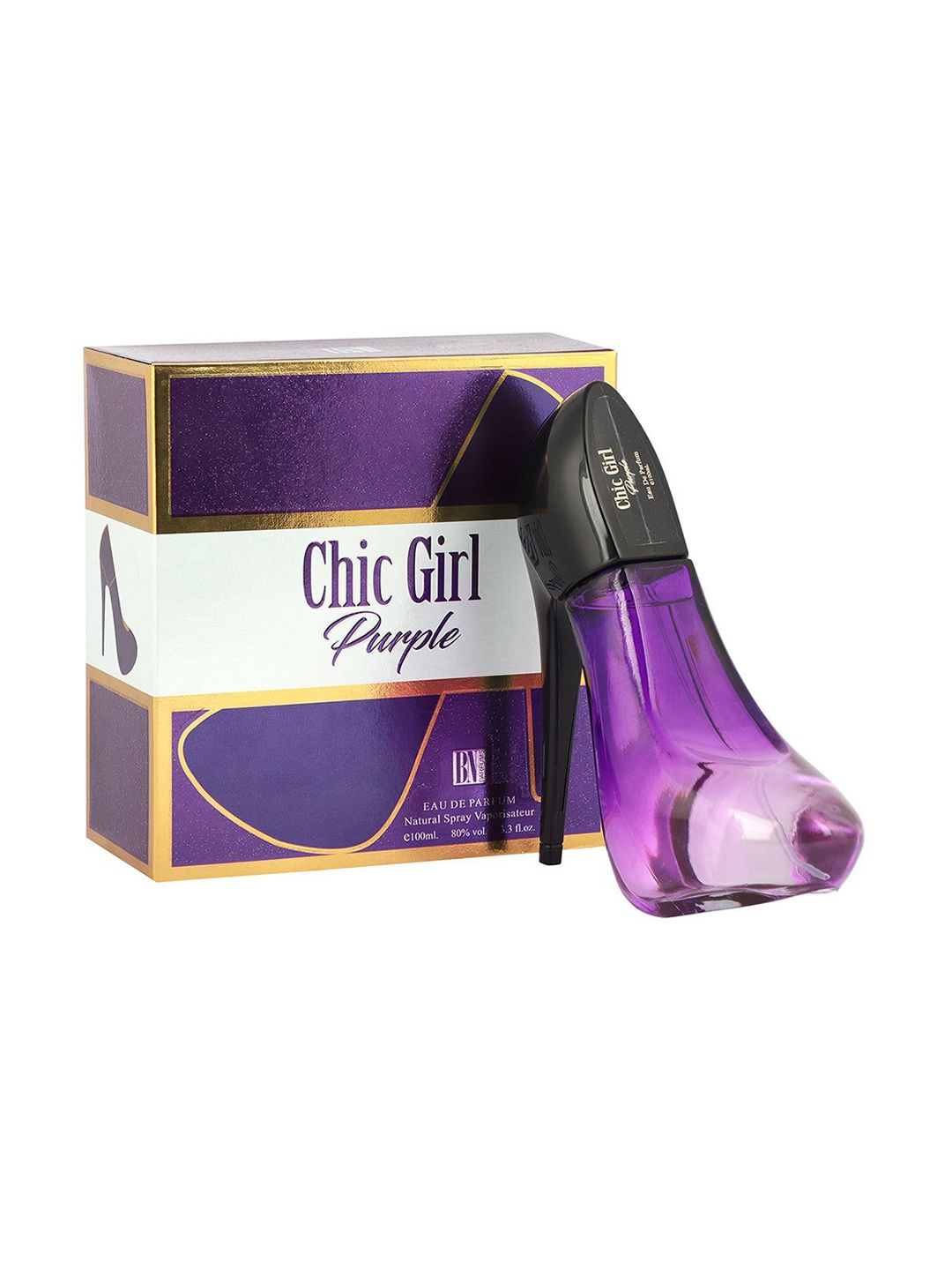 BN PARFUMS Women Chic Girl Purple Long Lasting Eau De Parfum - 100 ml-picture-19