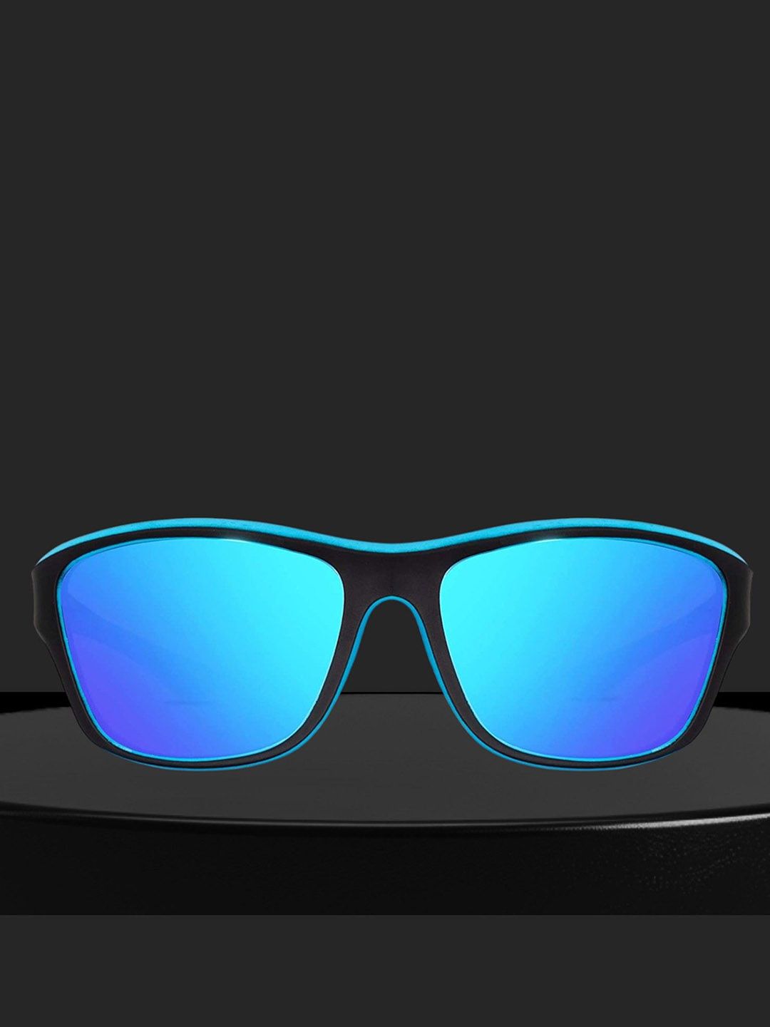 Mast & Harbour Unisex Wayfarer Sunglasses with Polarised and UV Protected Lens-image-5