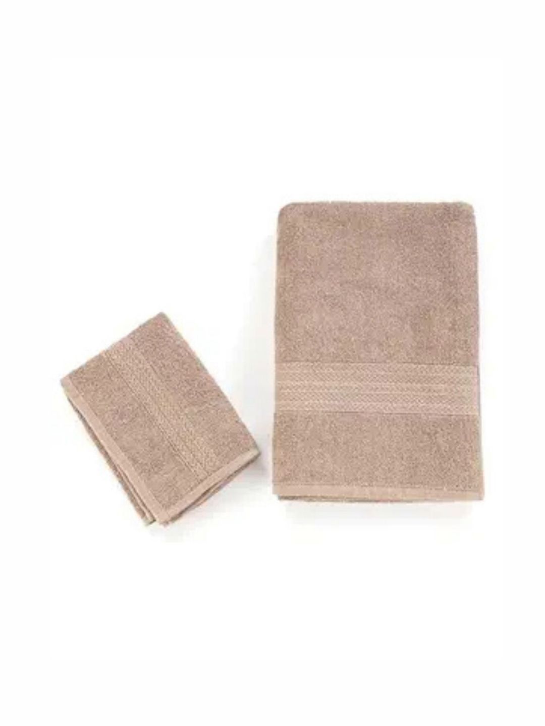 Crest Innovative Lives Brown 2 Cotton 500 GSM Bath Towel-picture-28