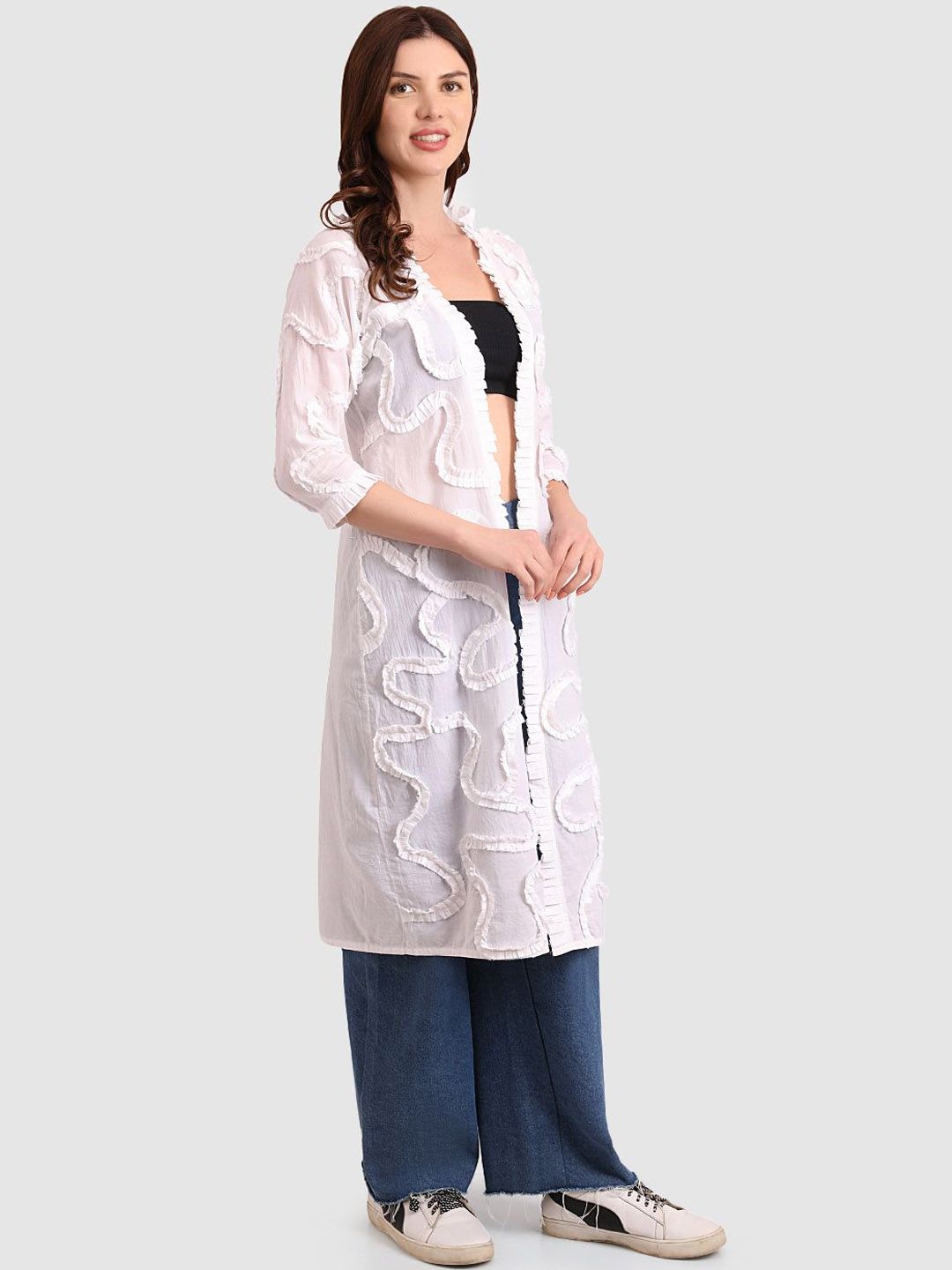 Buy Fabbit Women Longline Puffer Jacket - Jackets for Women 32789384 ...