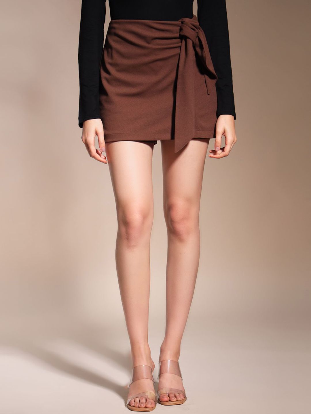 Zastraa Mini Skort With Bow-picture-16